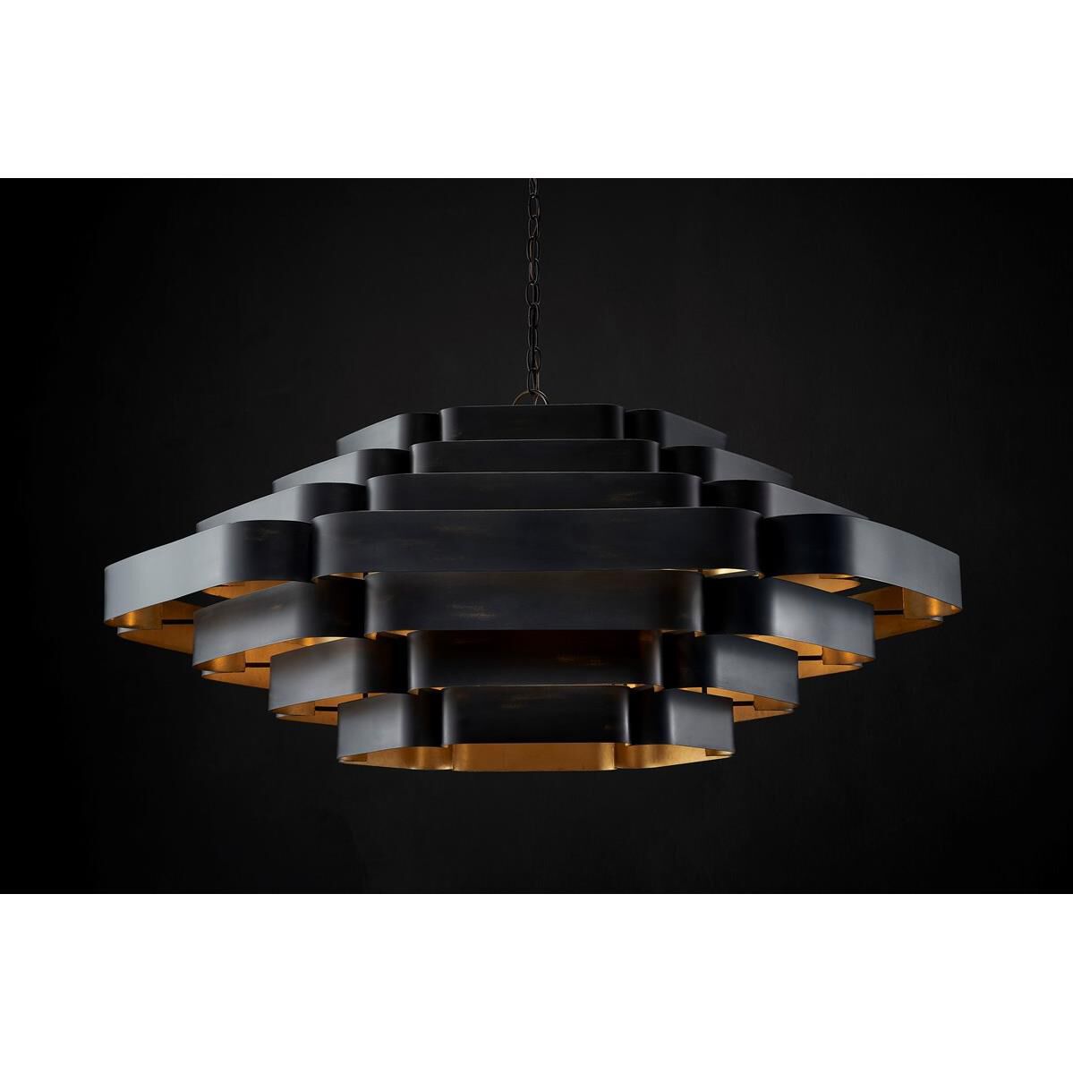 Bunny Williams Bailey 48 Inch Chandelier by Currey and Company