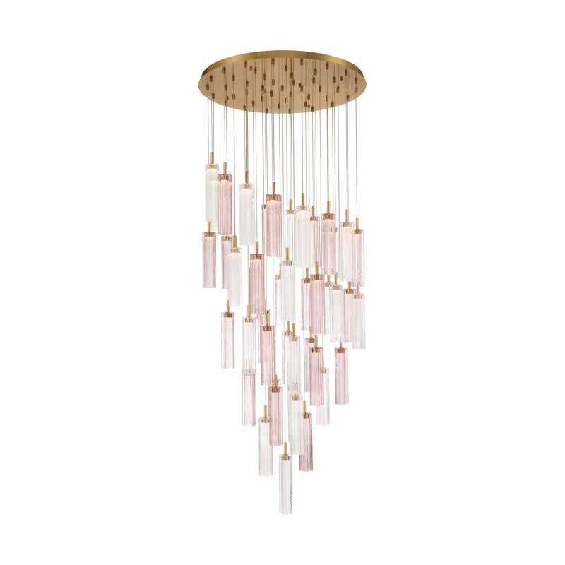 Addis 36 Inch Multi Light Pendant by Crystorama