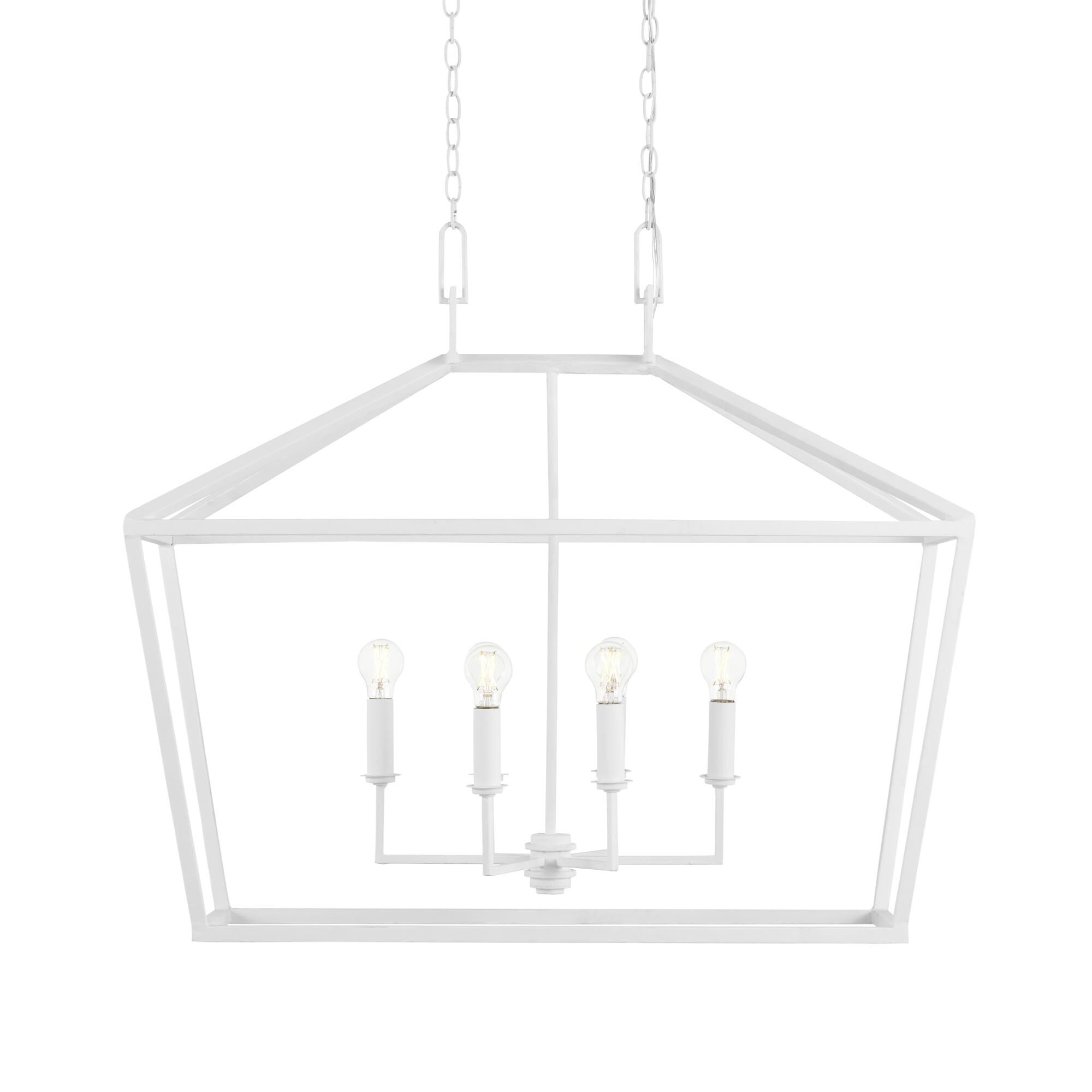 Denison 40 Inch Cage Pendant by Currey and Company