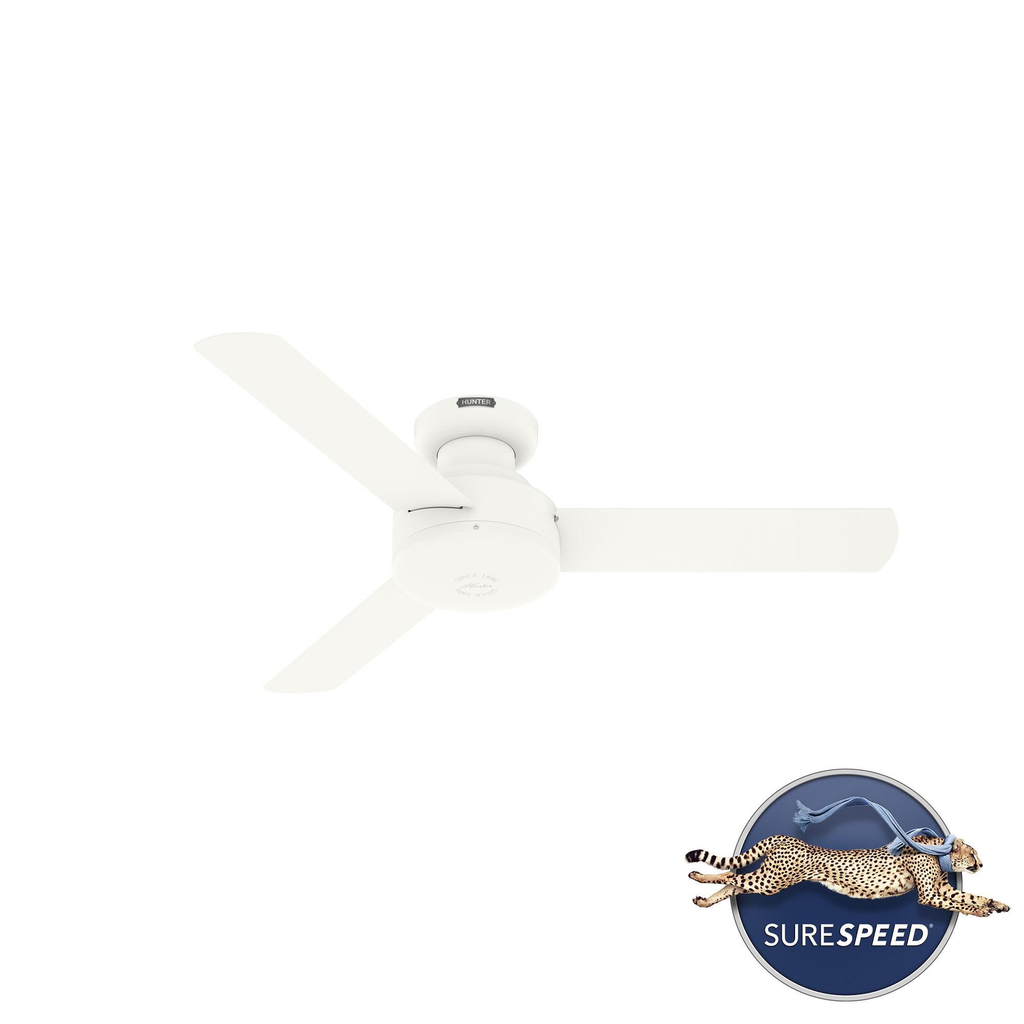 Presto 44 Inch Flush Mount Fan by Hunter Fan