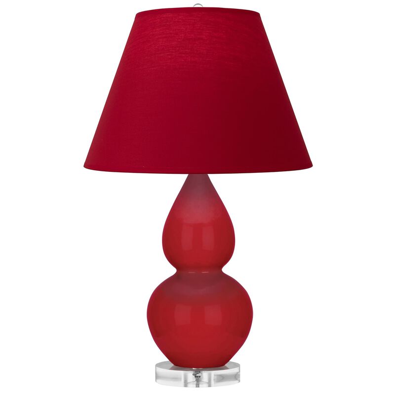 Small Double Gourd 23 Inch Table Lamp by Robert Abbey