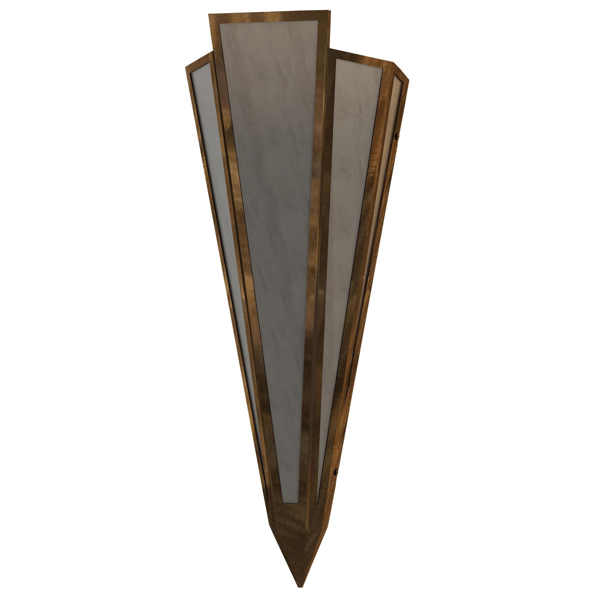 Brum 22 Inch Tall 2 Light Outdoor Wall Light by Meyda Lighting