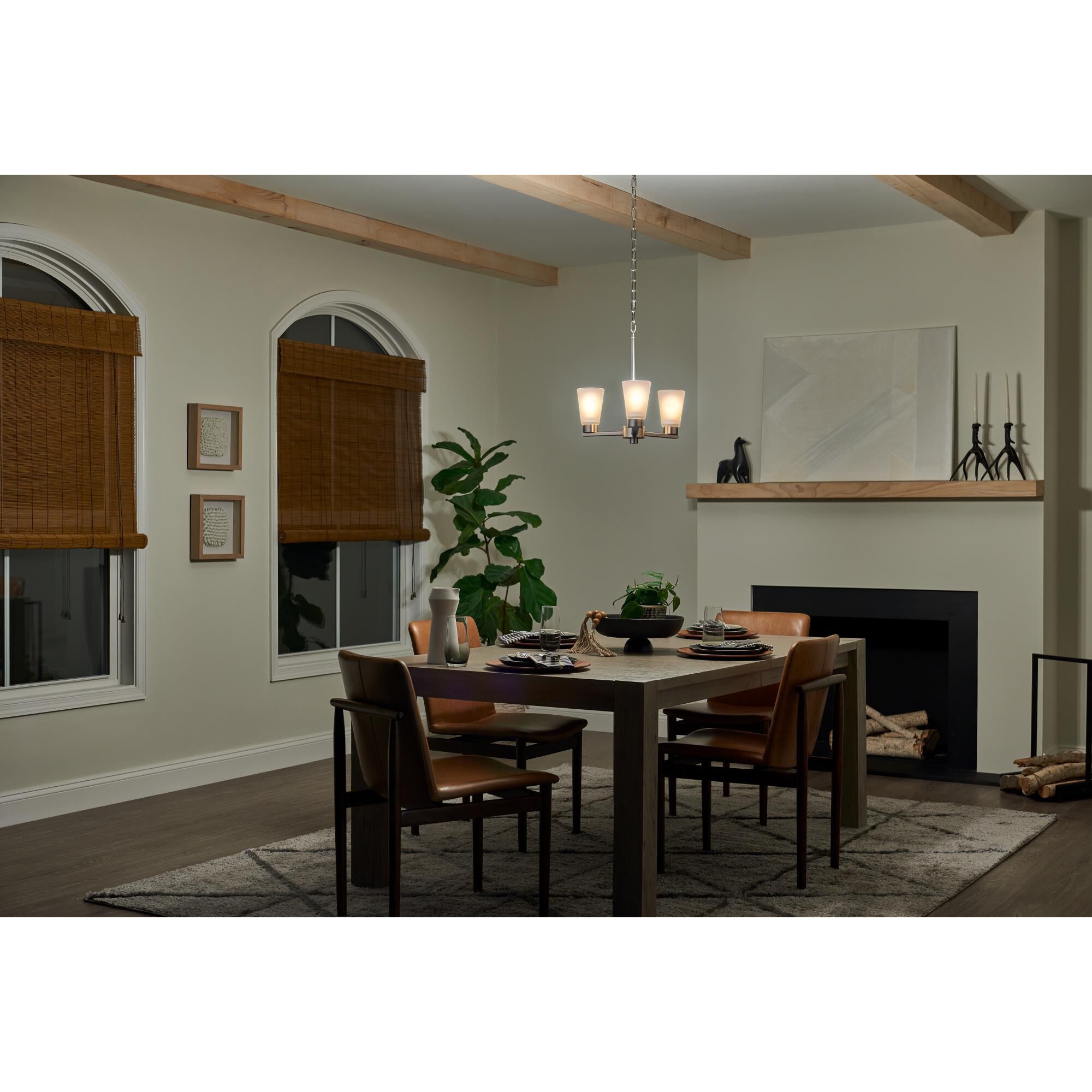 Shown in Brushed Nickel finish