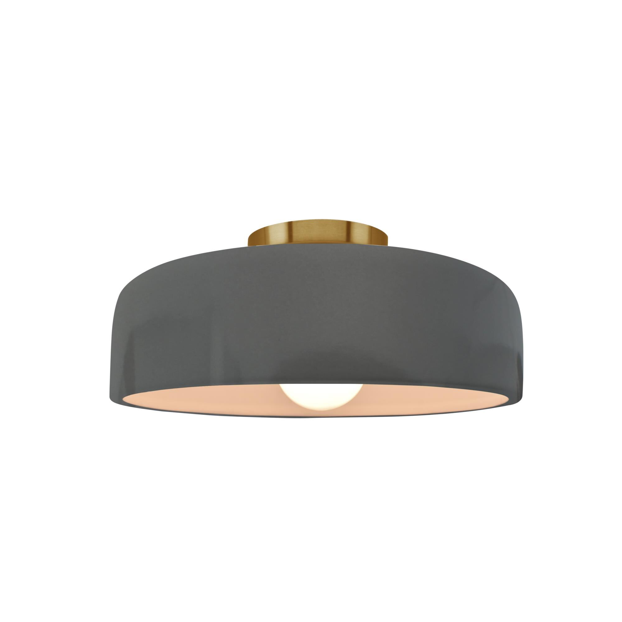 Spire 10 Inch Semi Flush Mount by Justice Design Group