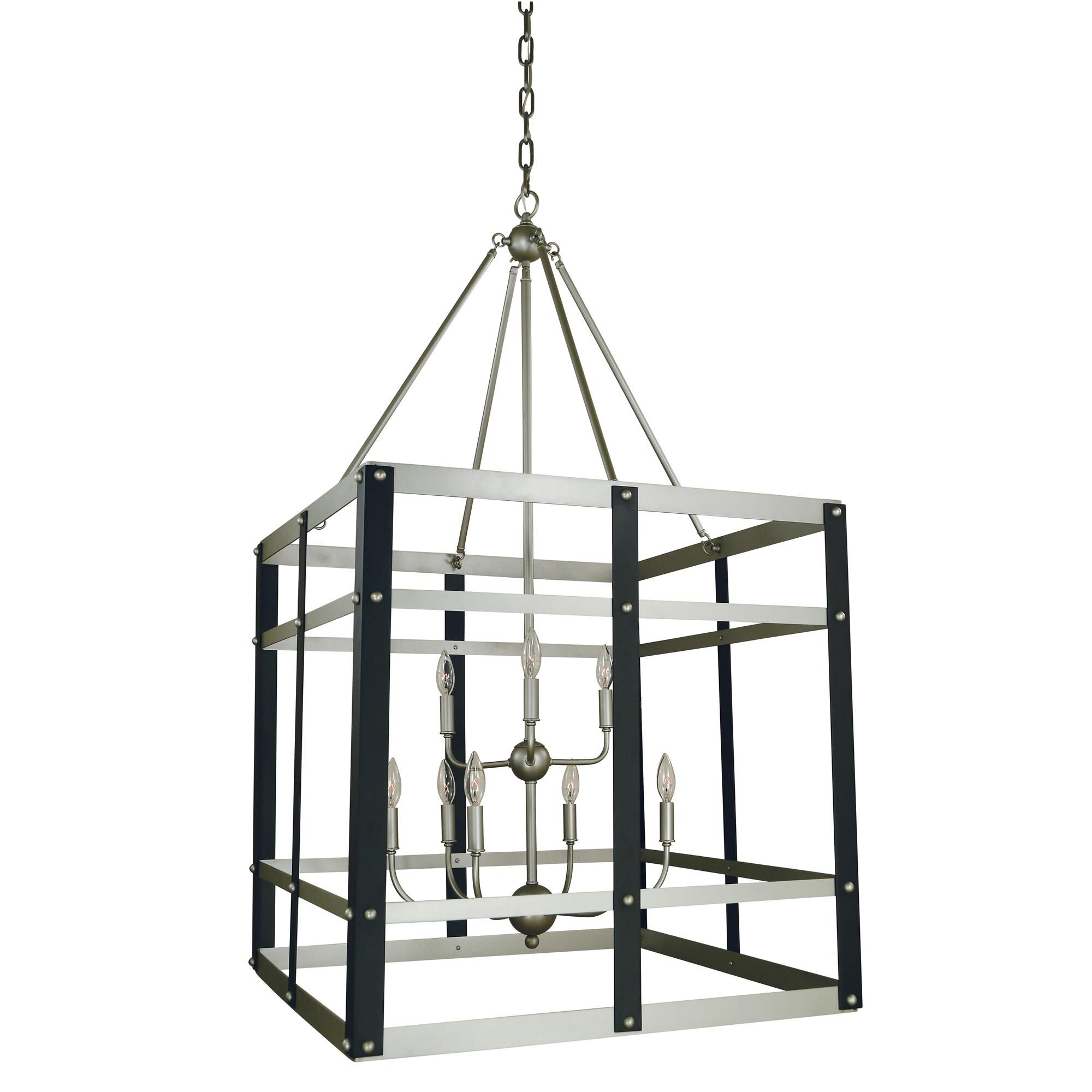 Shown in Satin Pewter-Matte Black finish