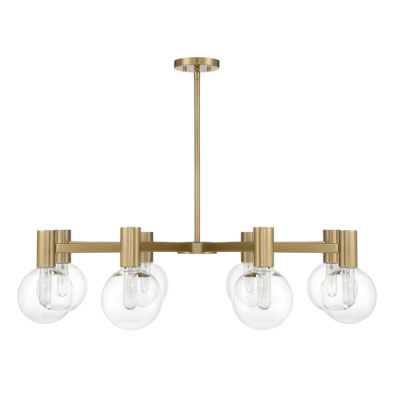 Wright 40 Inch 8 Light Chandelier by Savoy House