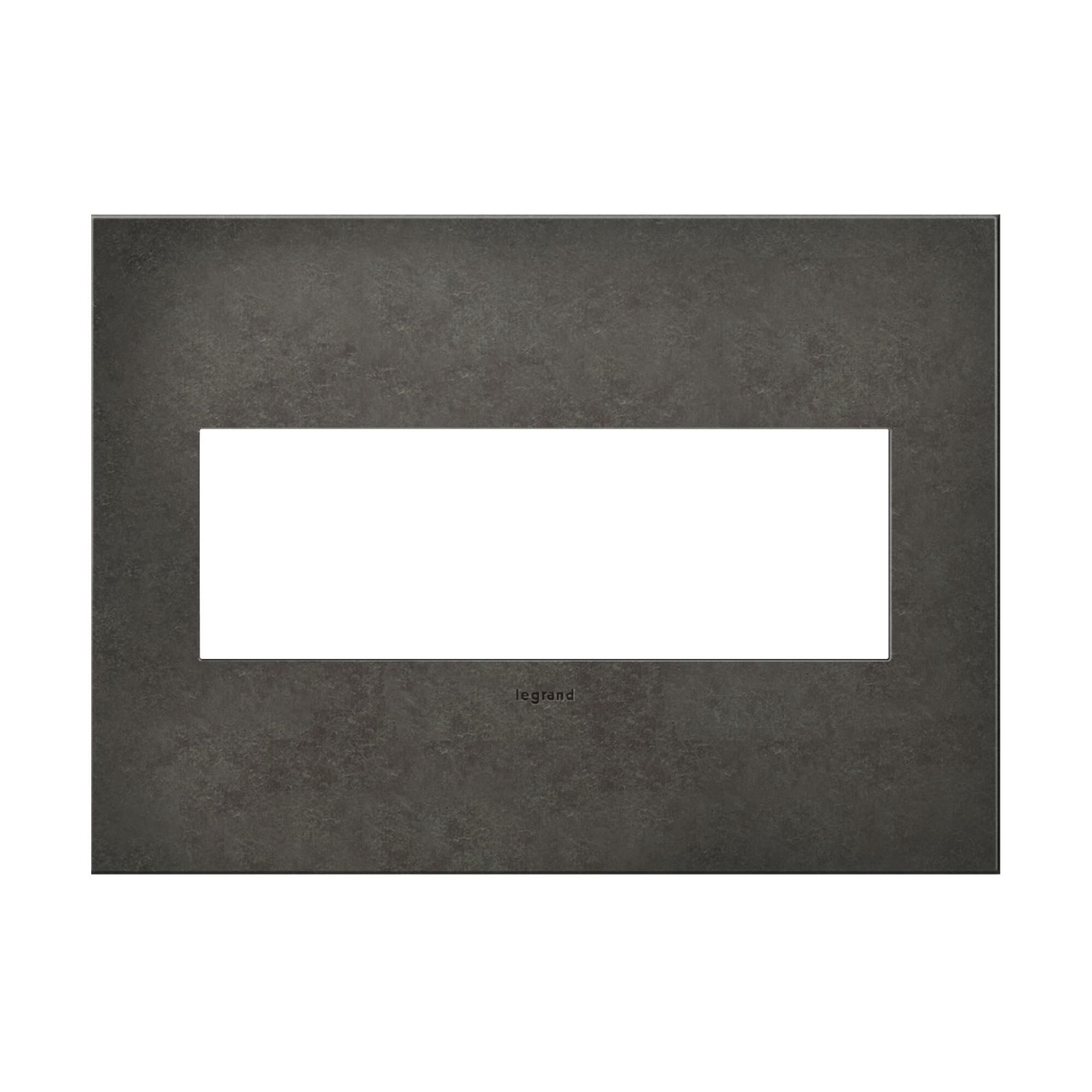 adorne Cast Metals 3 Gang Wall Plate by Legrand