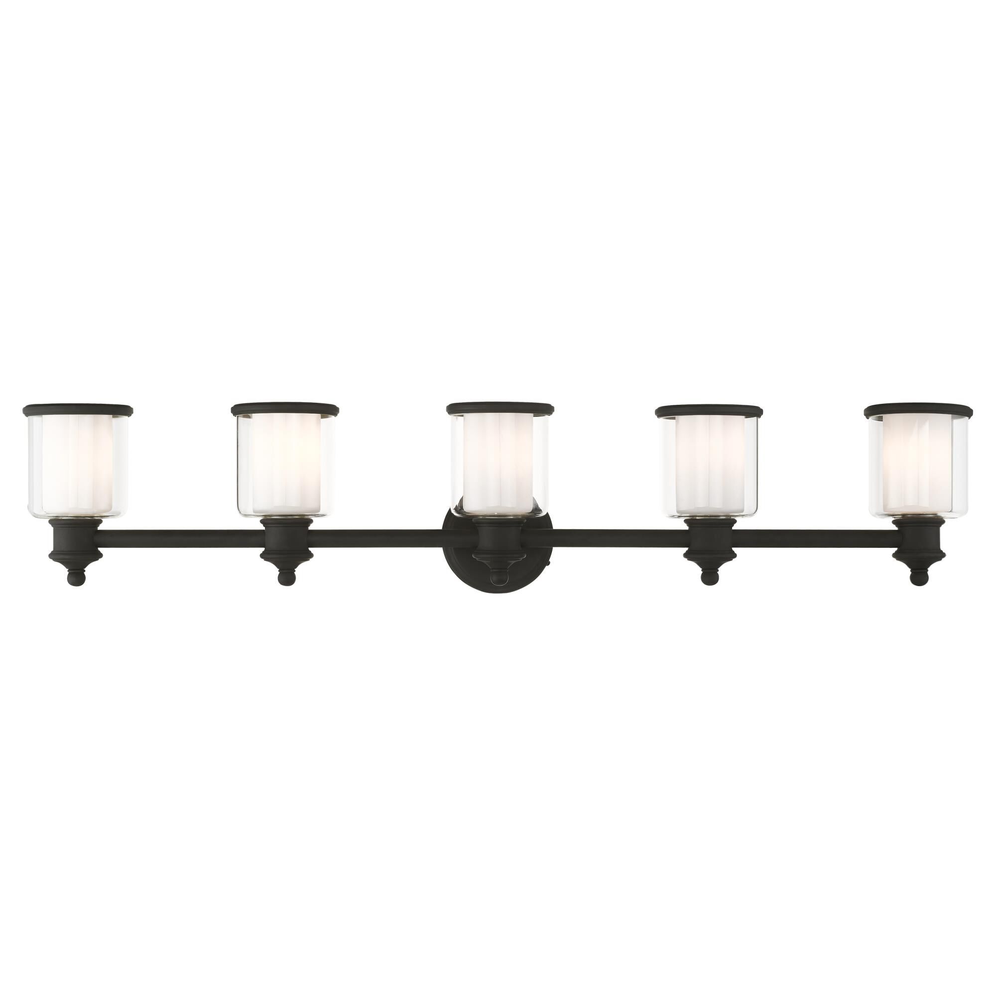 Middlebush 45 Inch 5 Light Bath Vanity Light by Livex Lighting