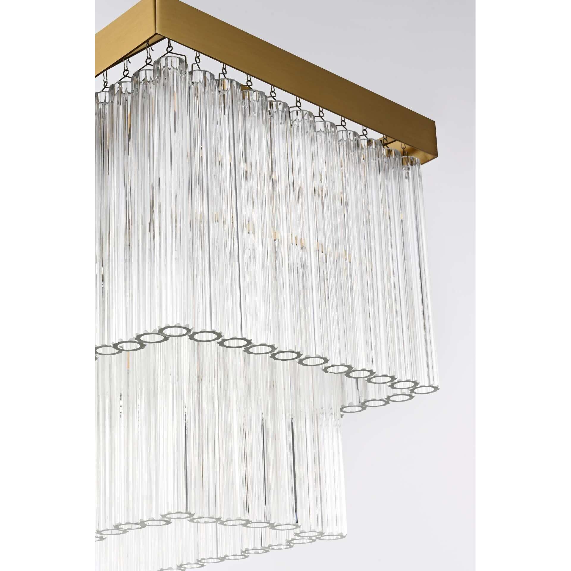 Harlow 53 Inch Linear Suspension Light by Elegant Lighting