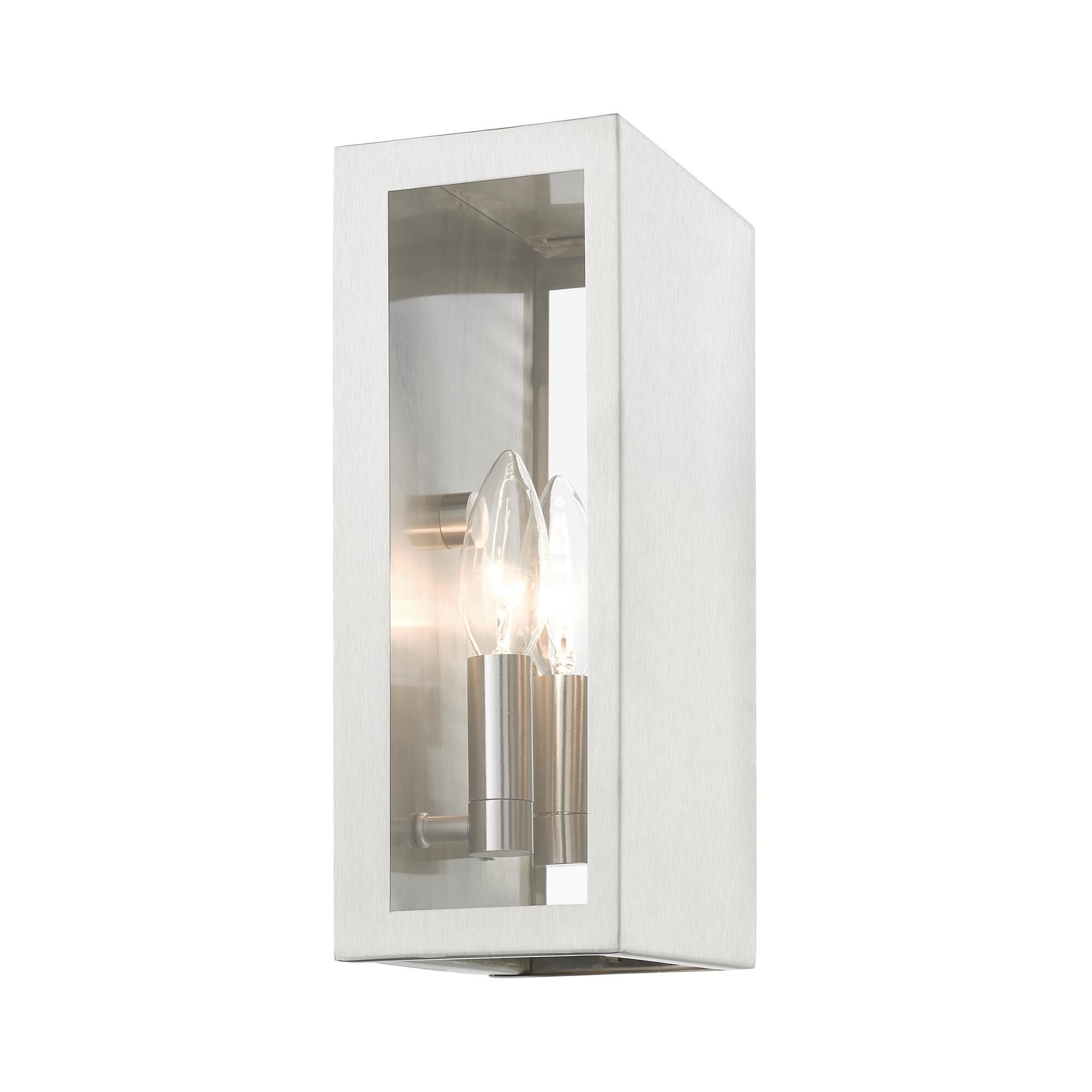 Winfield 11 Inch Tall 2 Light Outdoor Wall Light by Livex Lighting