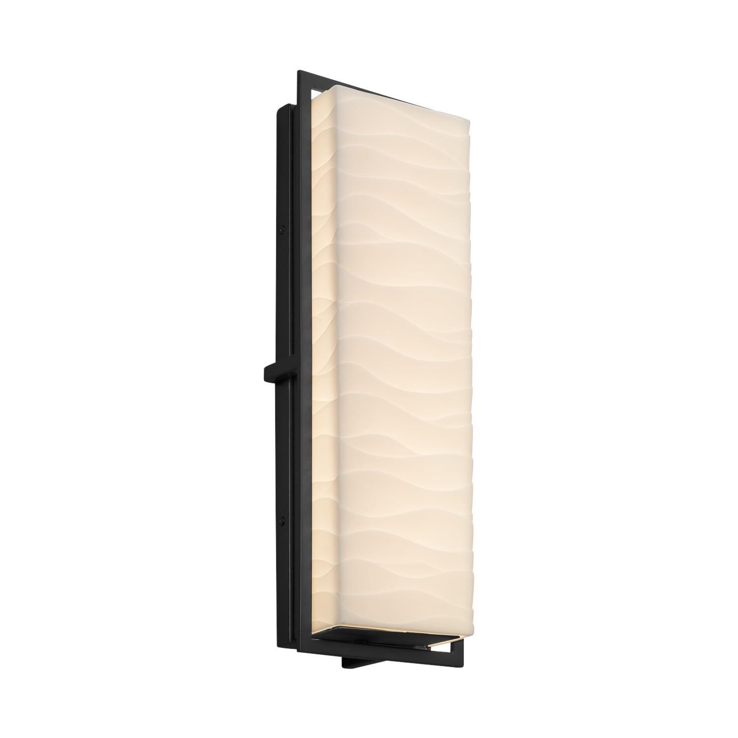 Porcelina 18 Inch LED Wall Sconce by Justice Design Group