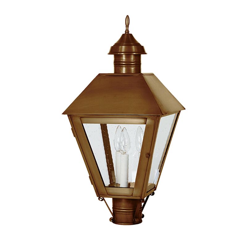 Boston 27 Inch 3 Light Outdoor Post Lamp by Northeast Lantern