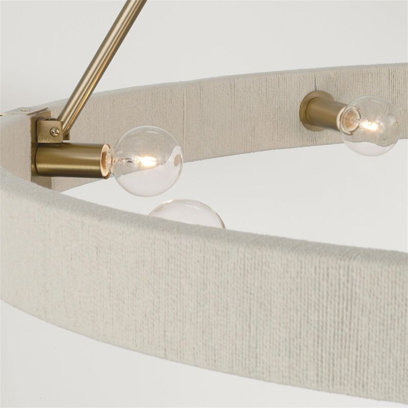 Delaney 36 Inch 8 Light Chandelier by Capital Lighting Fixture Company