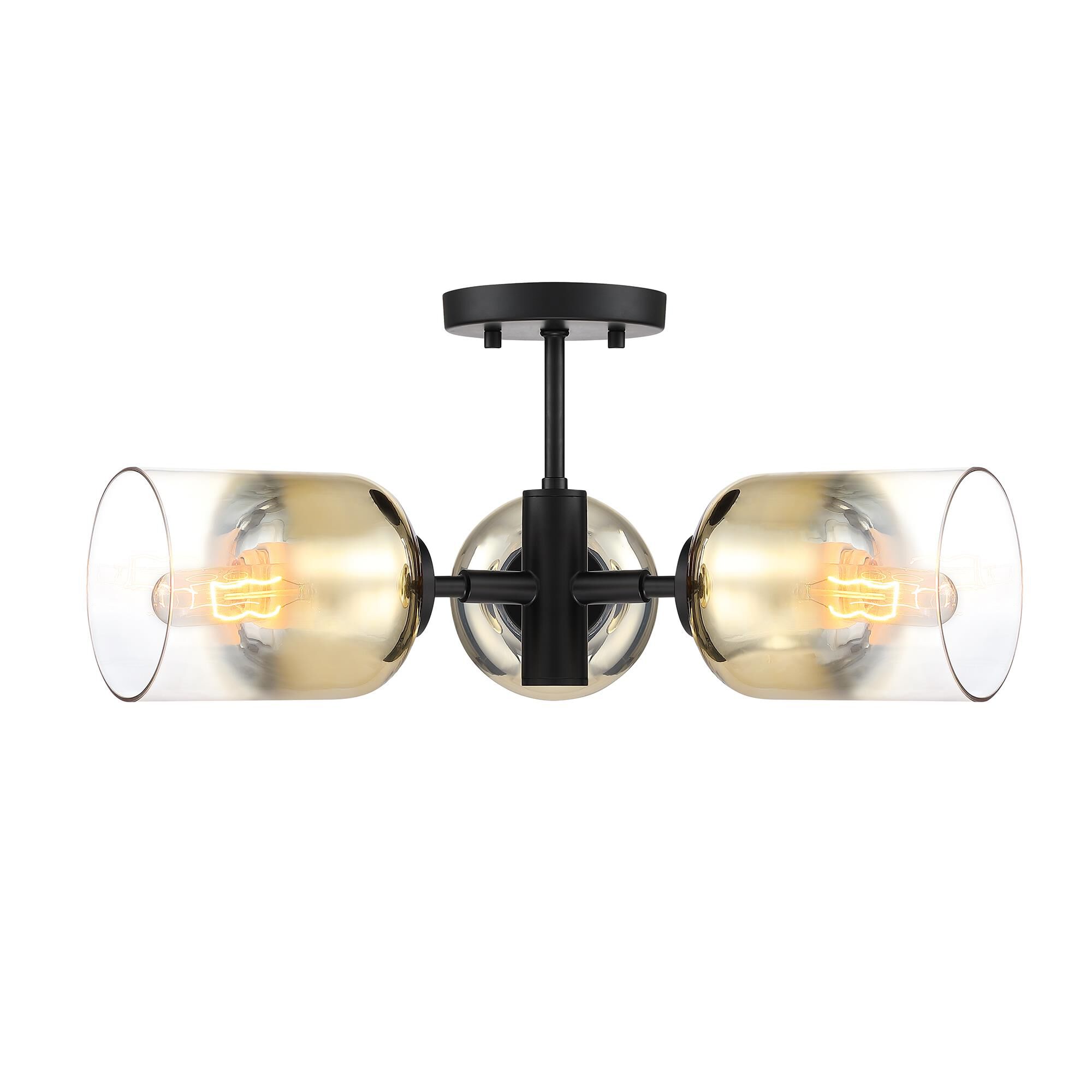 Gatsby 21 Inch Semi Flush Mount by Designers Fountain