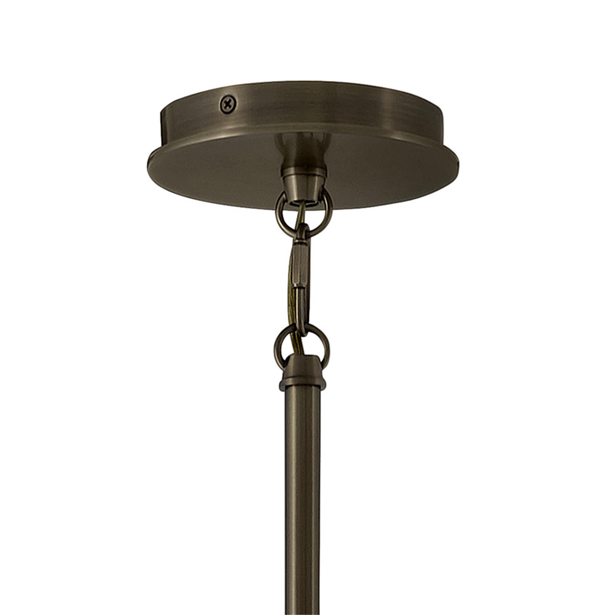 Shown in Black Oxide finish and Natural Paper shade