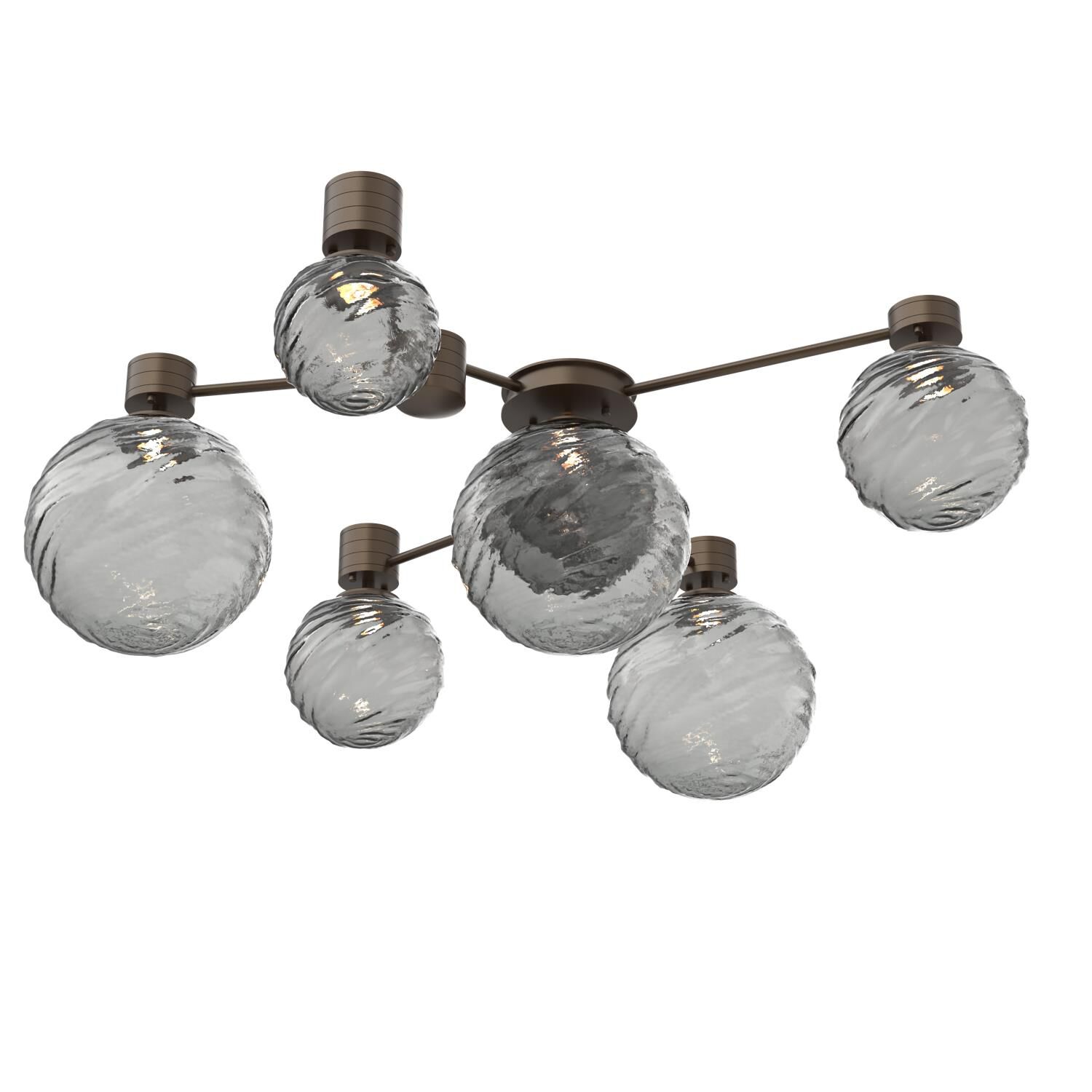 Shown in Flat Bronze finish and Smoke glass