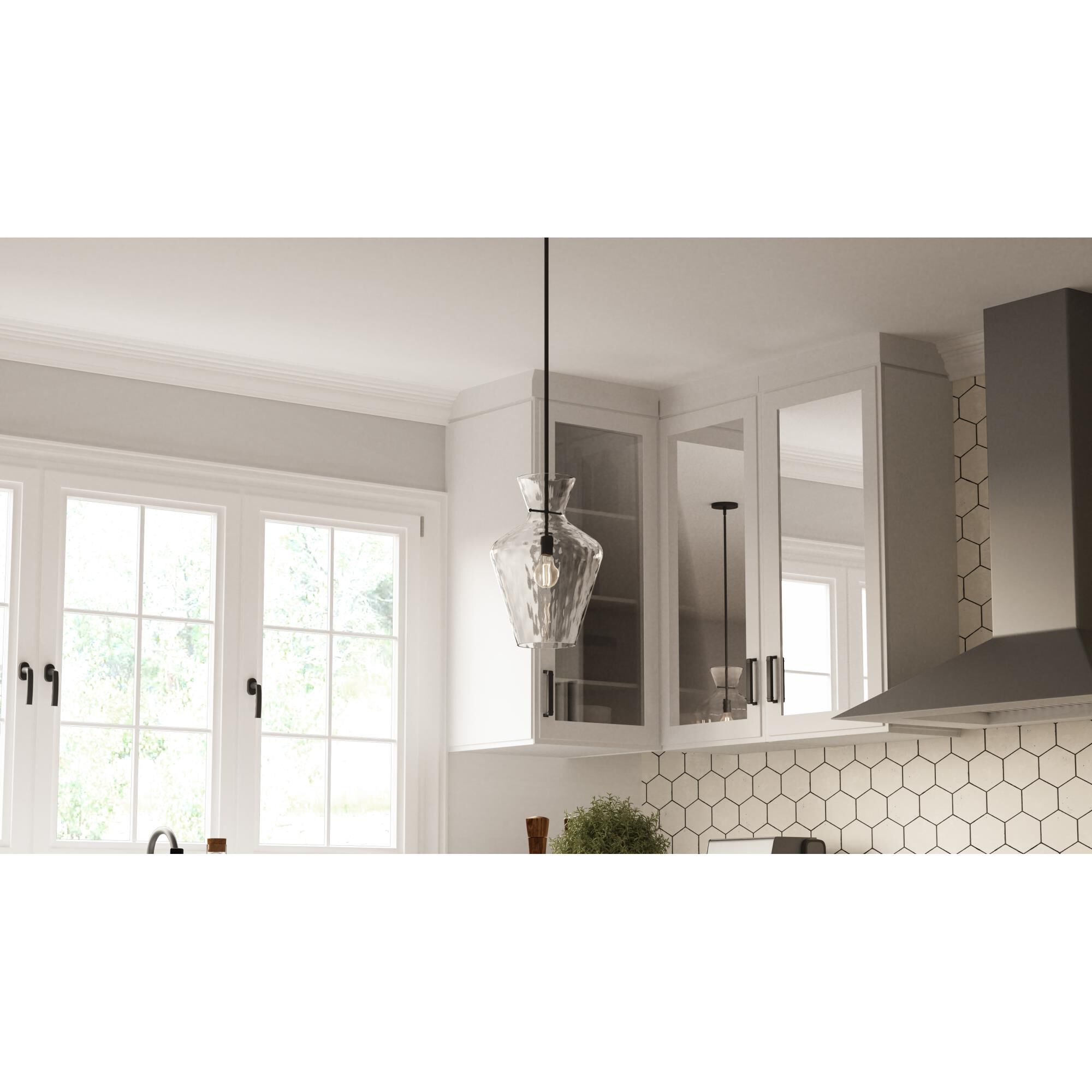 Hollis 12 Inch Mini Pendant by Quoizel