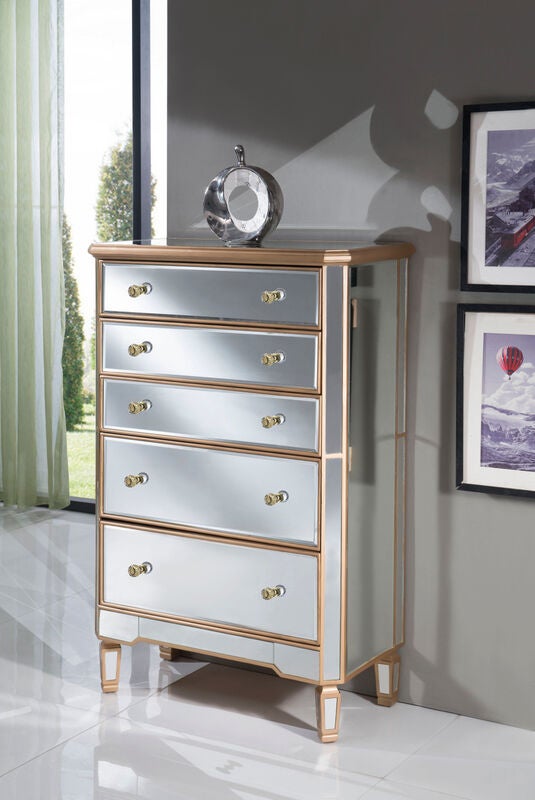 Contempo Storage Cabinet by Elegant Decor