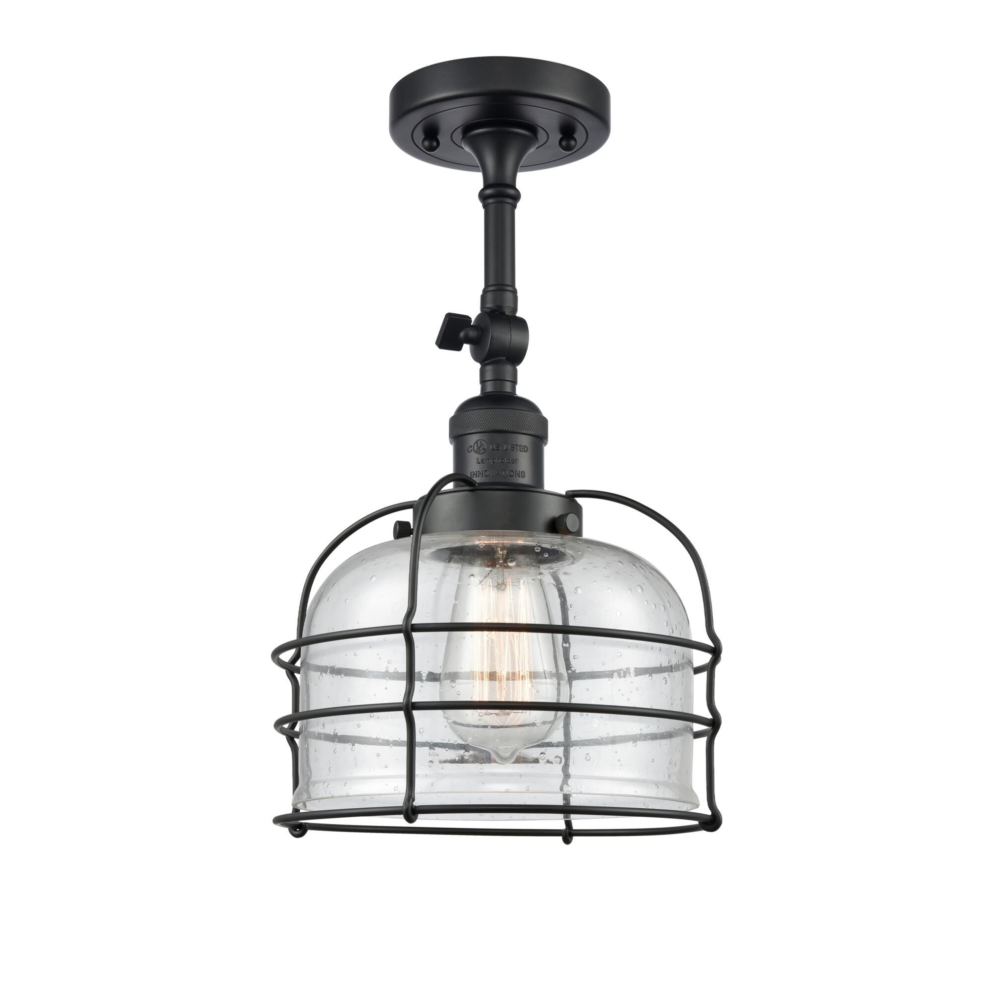 Innovations Lighting Bruno Marashlian Large Bell Cage 12 Inch Wall Sconce