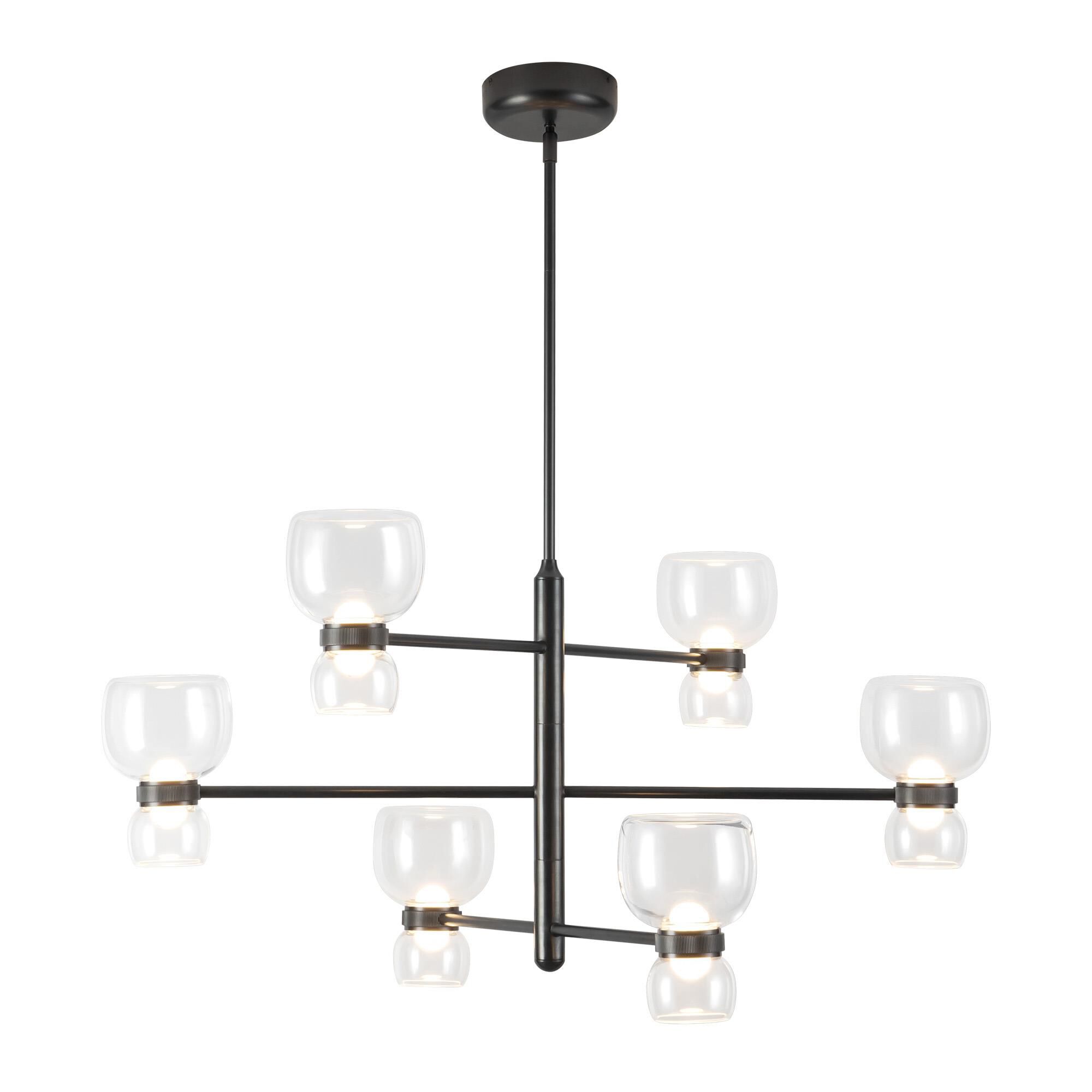 Shown in Urban Bronze finish and Clear glass