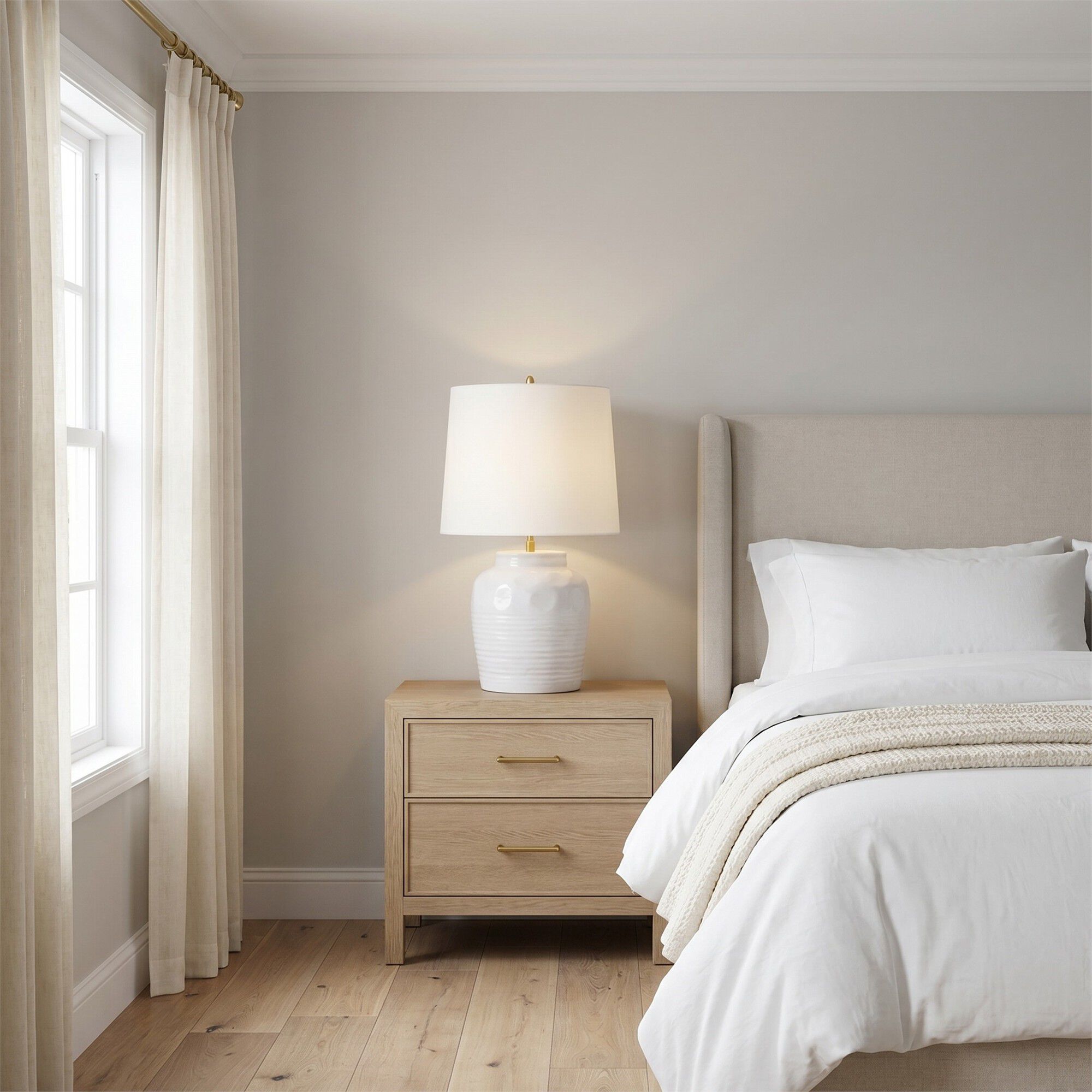 Thomas O'Brien Selena 28 Inch Table Lamp,