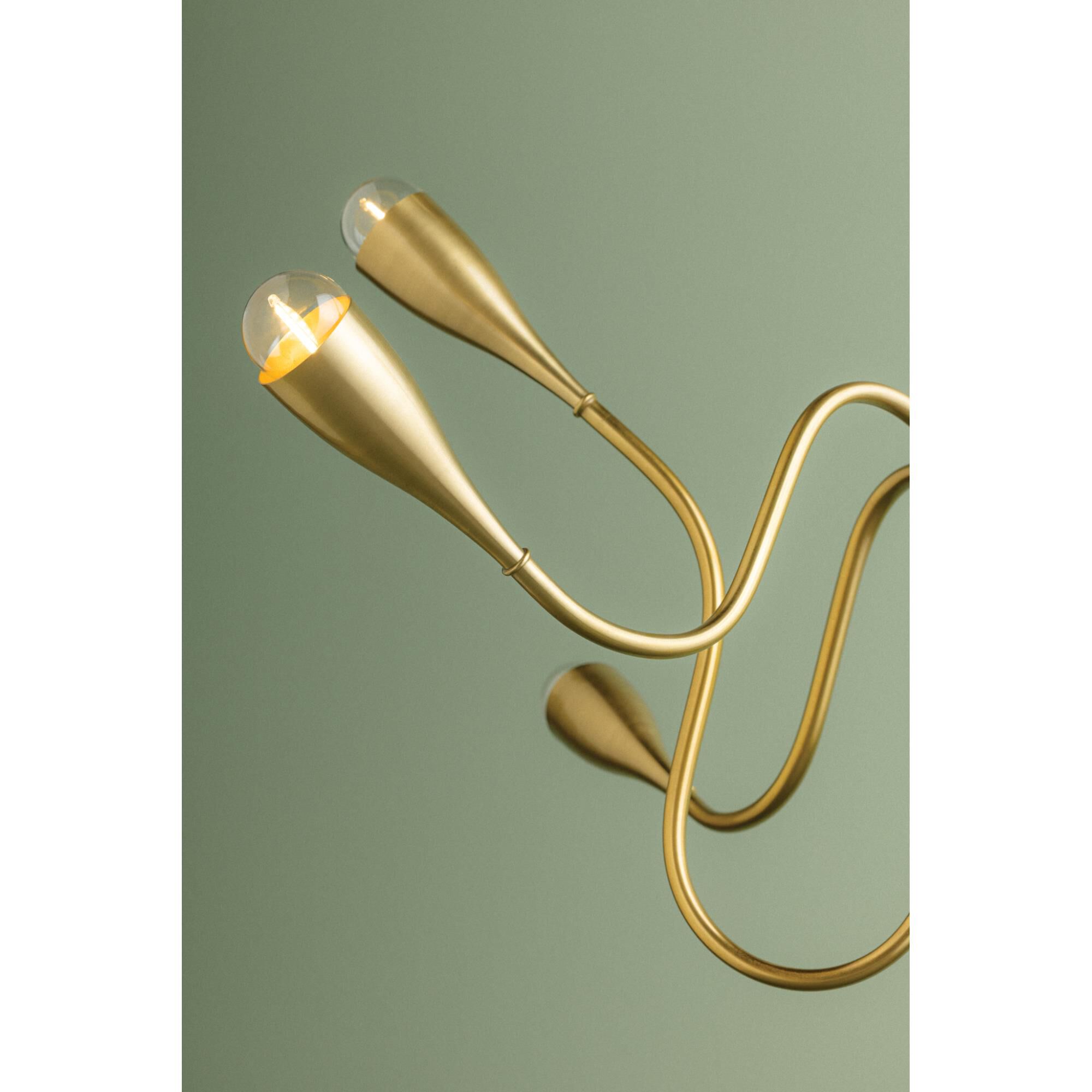 Shown in Aged Brass finish