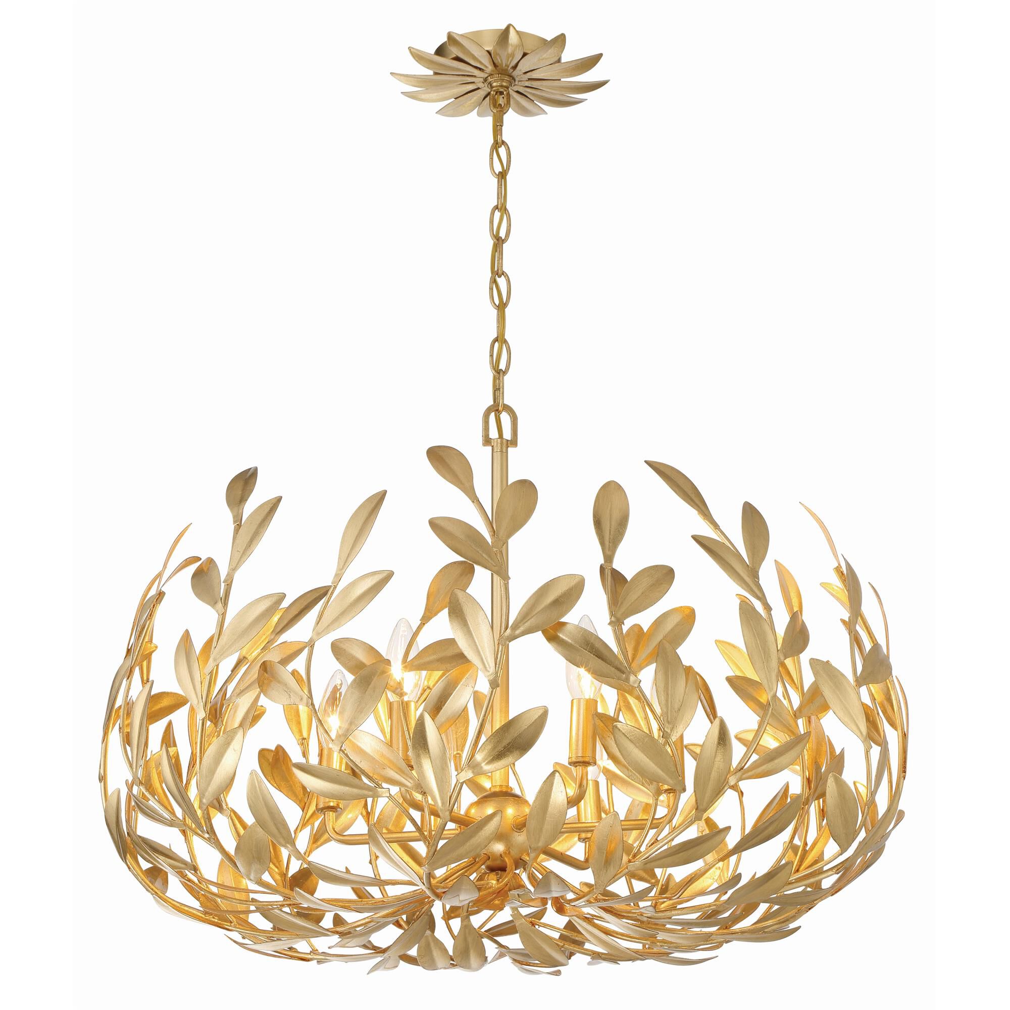 Shown in Antique Gold finish