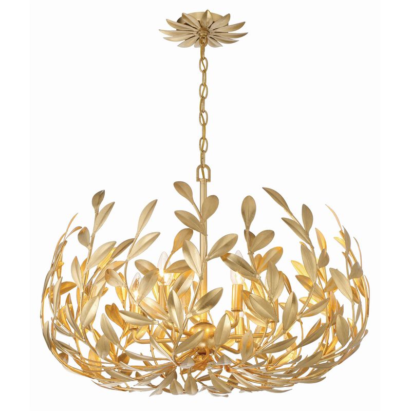 Broche 27 Inch Chandelier by Crystorama