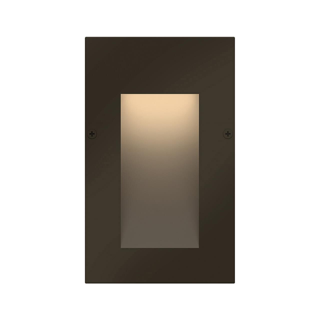 Shown in Bronze finish and Etched glass