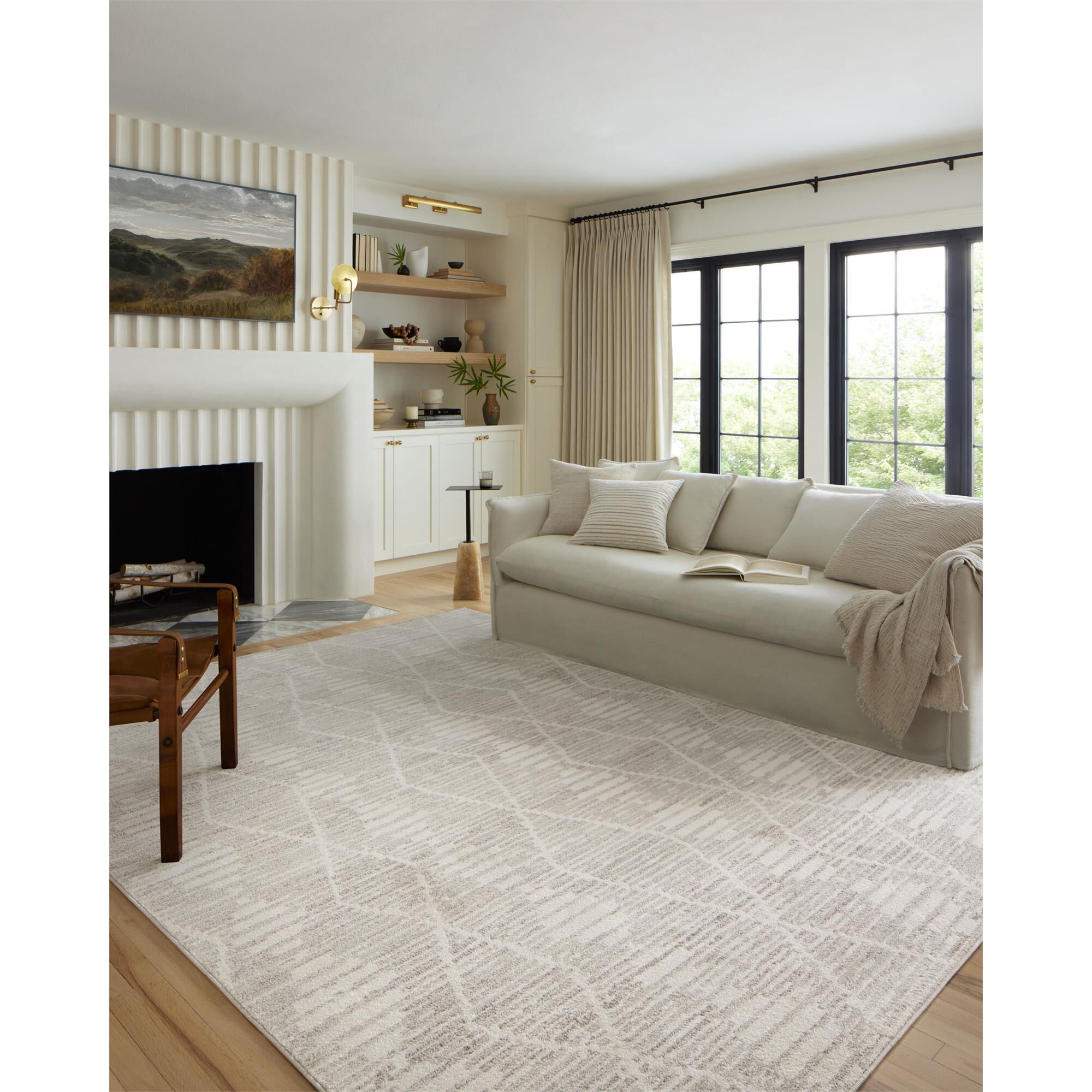 Kamala Power Woven Area Rug,