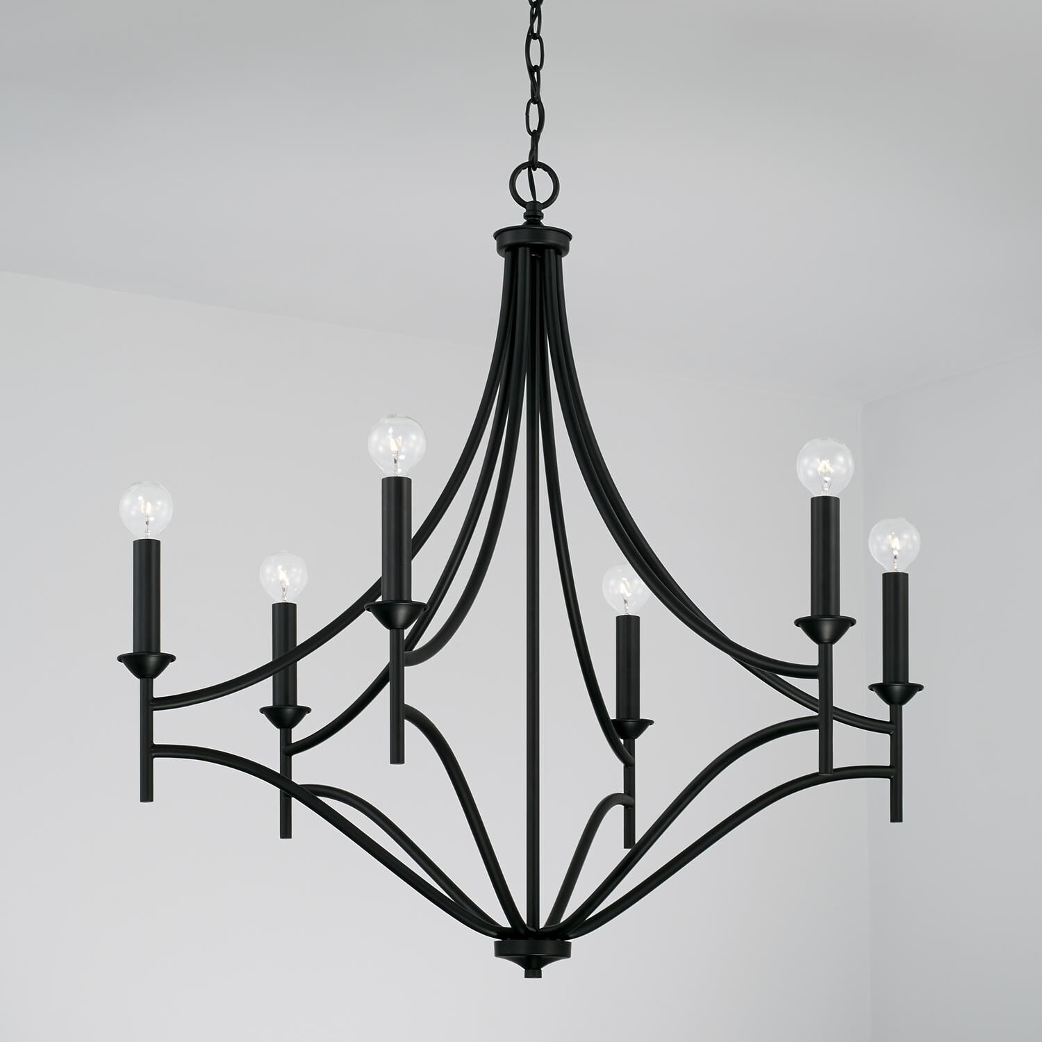 Peyton 30 Inch 6 Light Chandelier by Capital Lighting Fixture Company