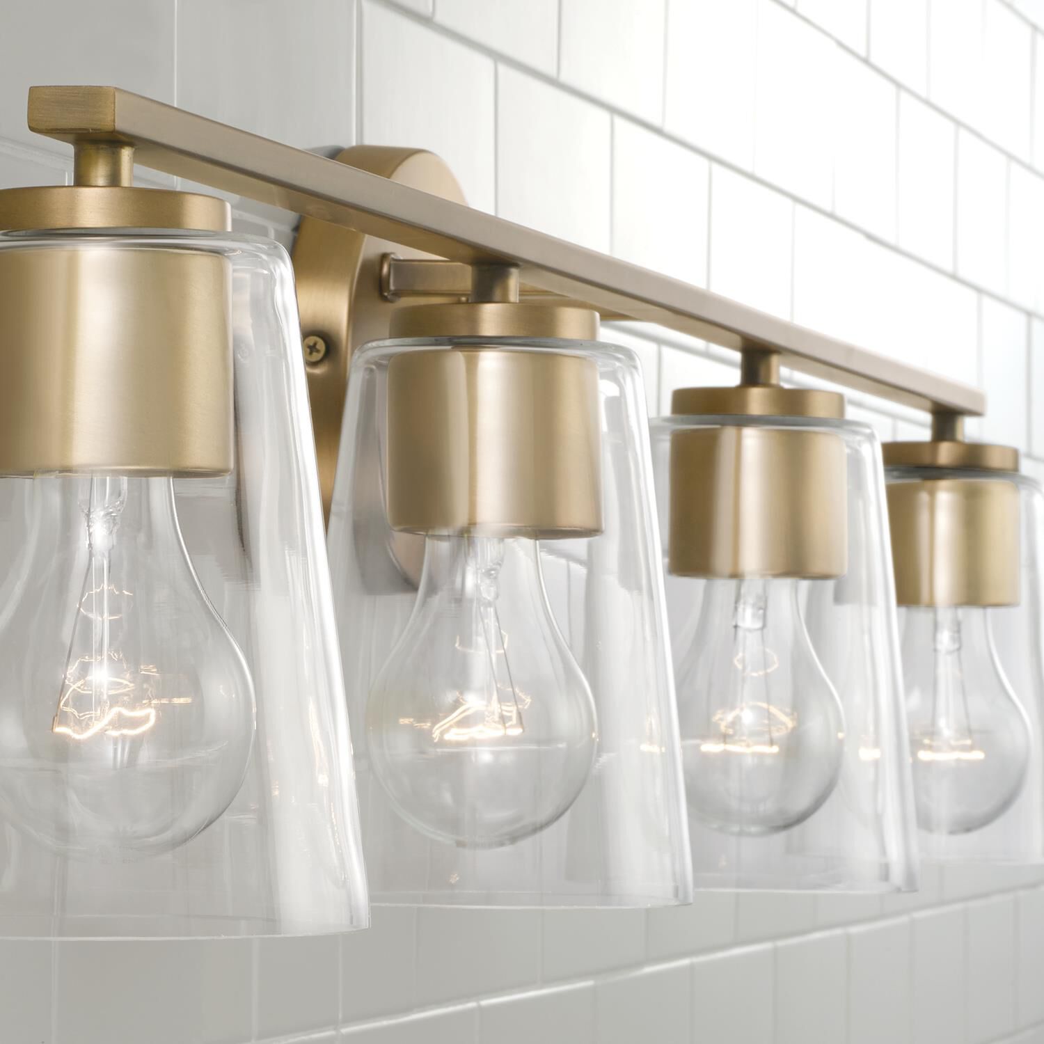 Portman 35 Inch 4 Light Bath Vanity Light by Homeplace by Capital Lighting Fixture Company