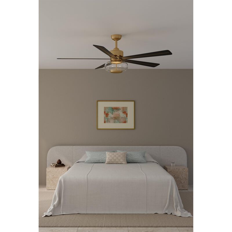 Ligero 60 Inch Ceiling Fan with Light Kit by Minka Aire