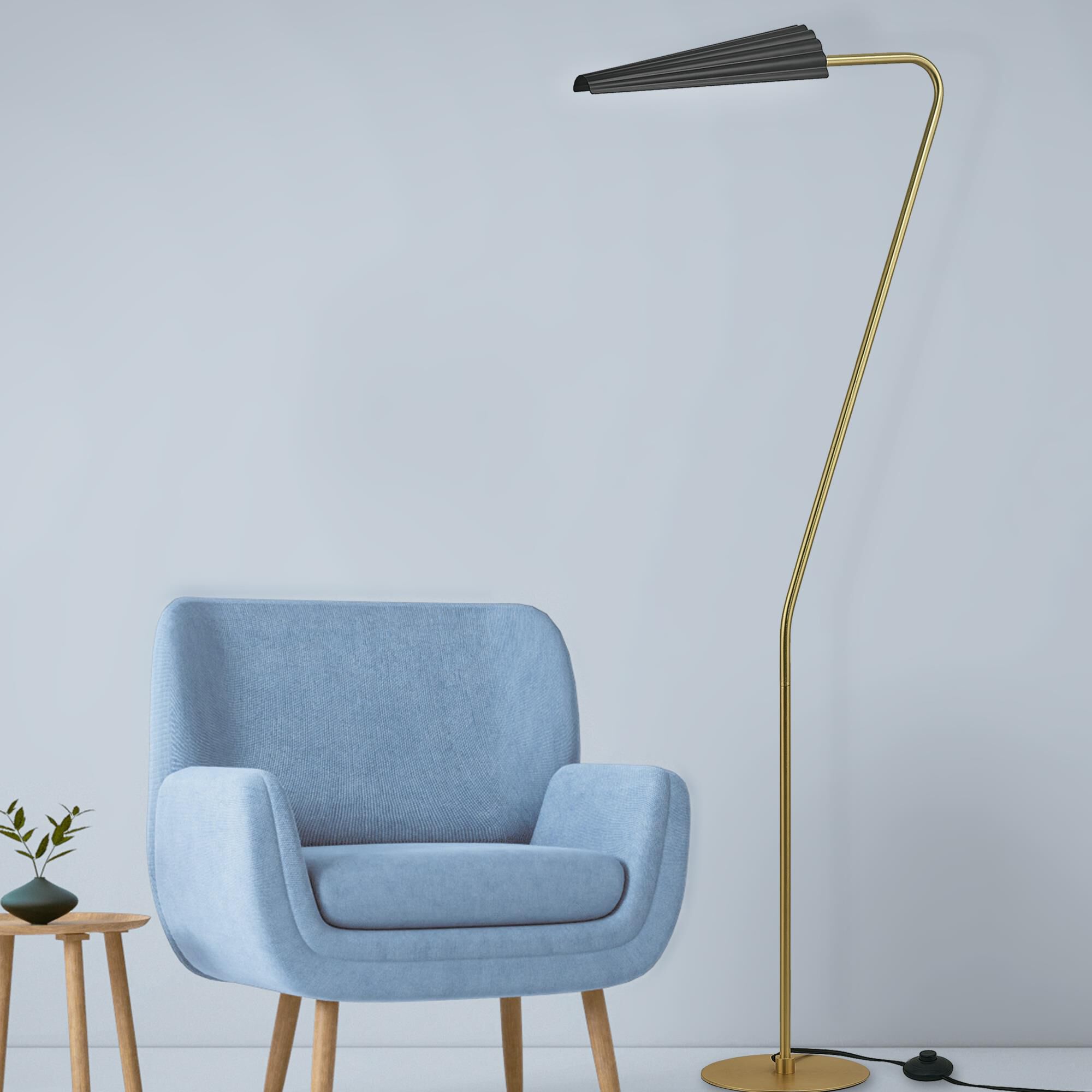 Cassie 53 Inch Floor Lamp by Dainolite