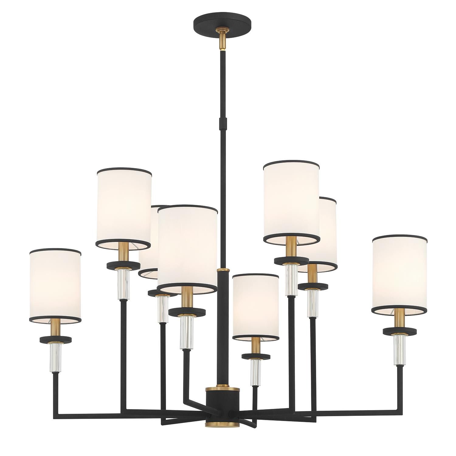 Hatfield 33 Inch Chandelier by Crystorama