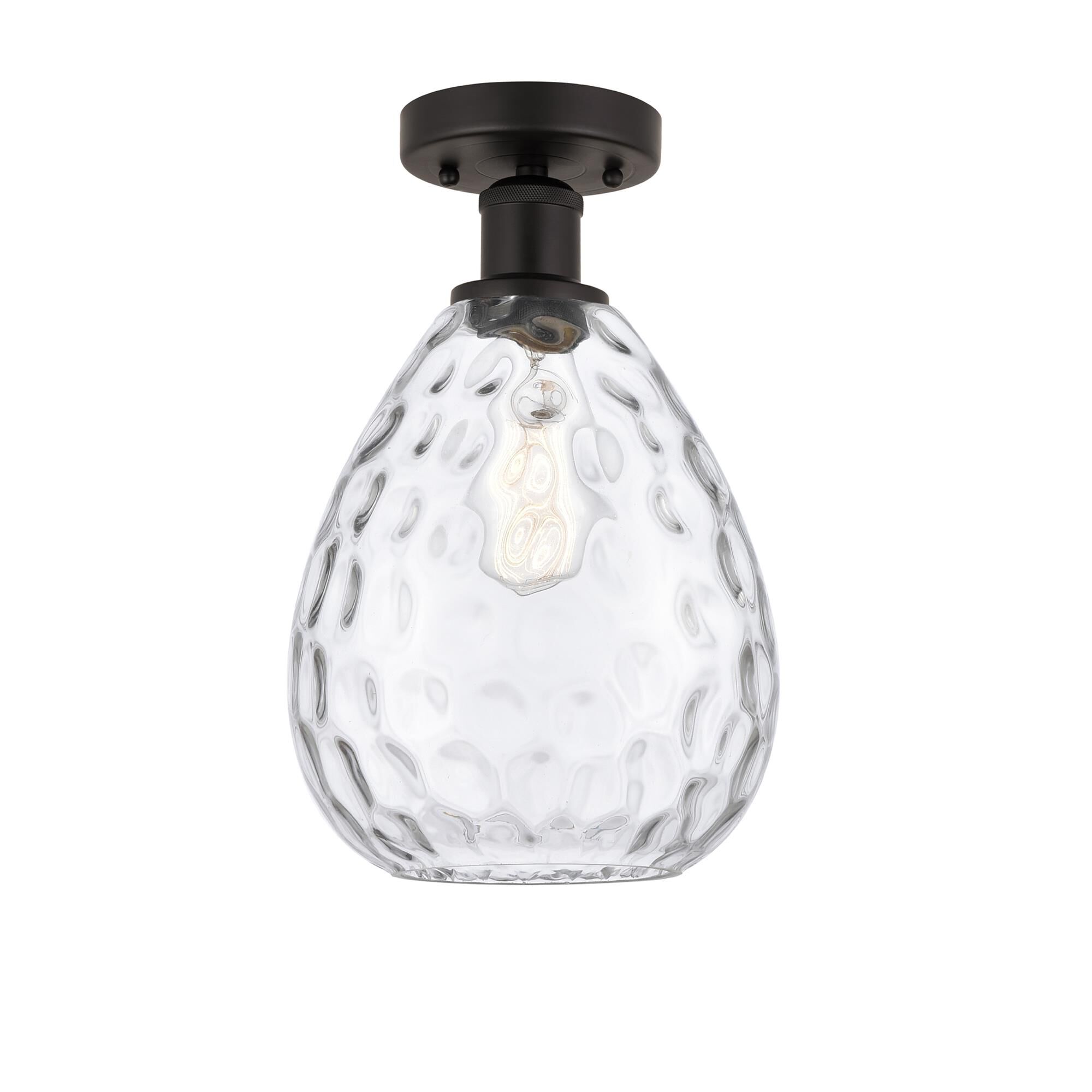 Bruno Marashlian Waverly 8 Inch 1 Light Semi Flush Mount by Innovations Lighting