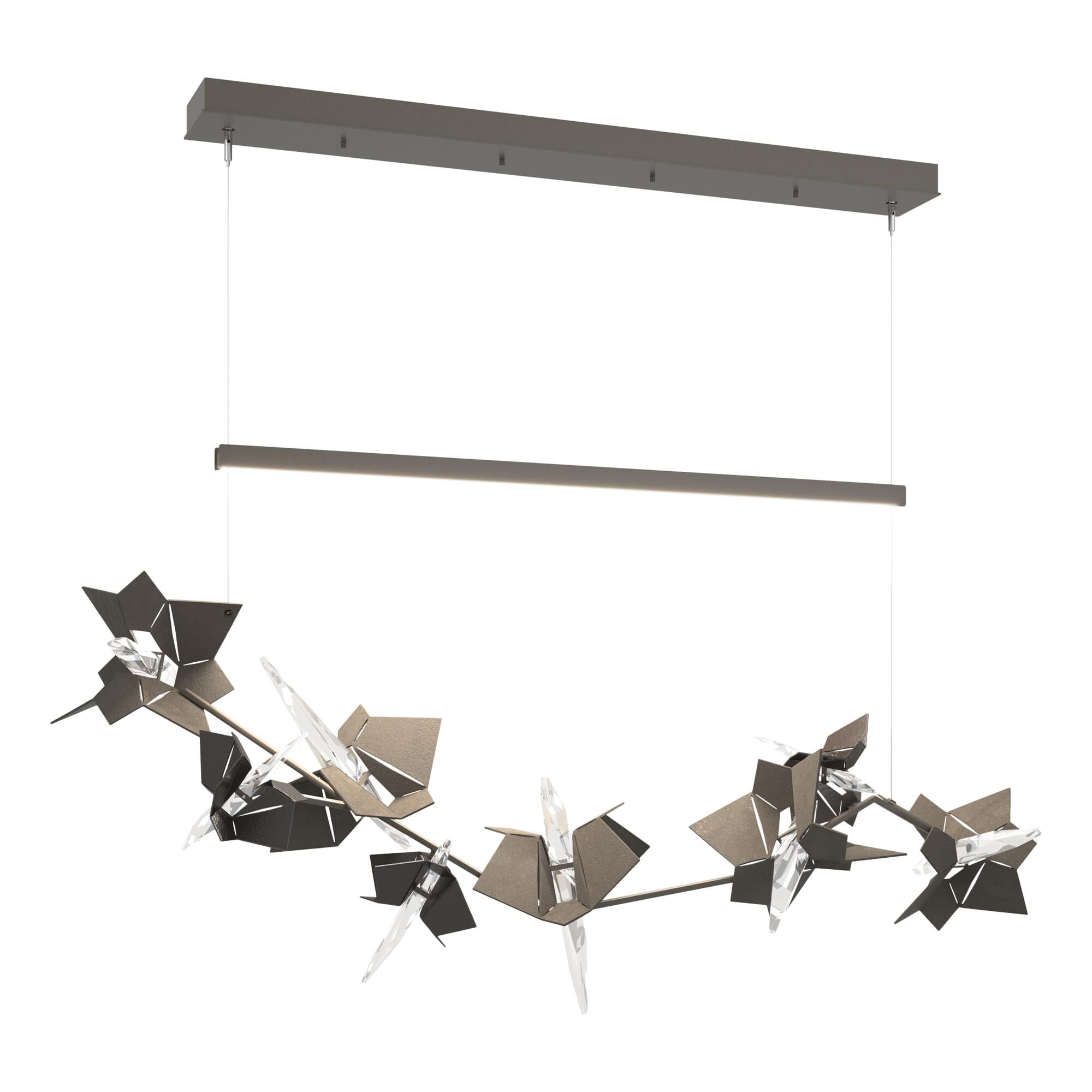 Shown in Dark Smoke finish and Oil Rubbed Bronze (14) accent