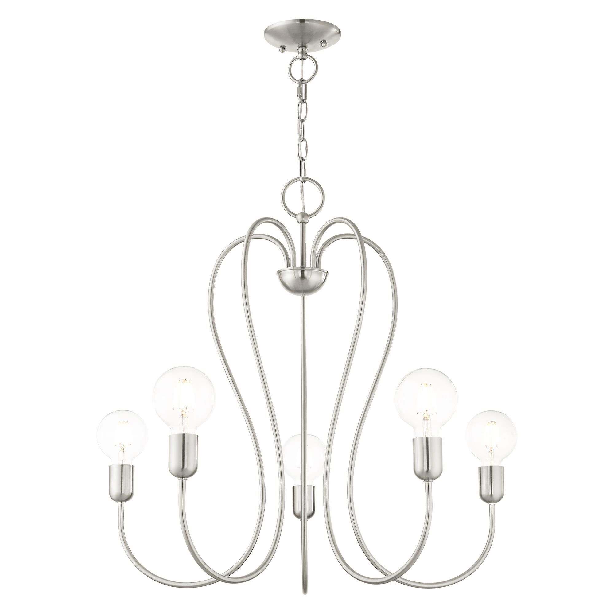 Lucerne 5 Light Chandelier by Livex Lighting