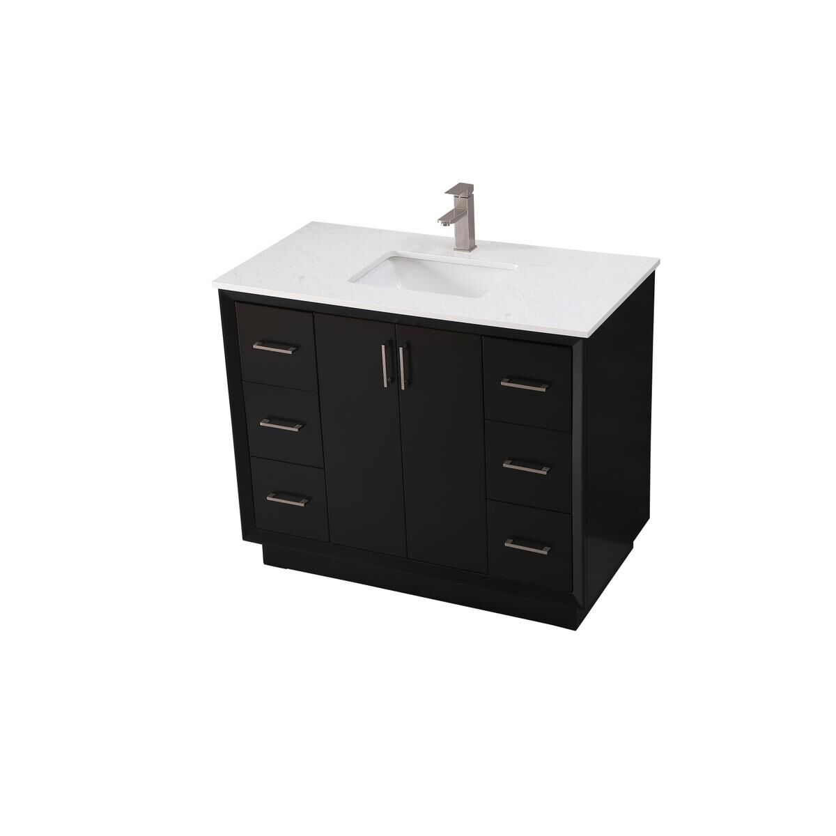 Shown in Black finish