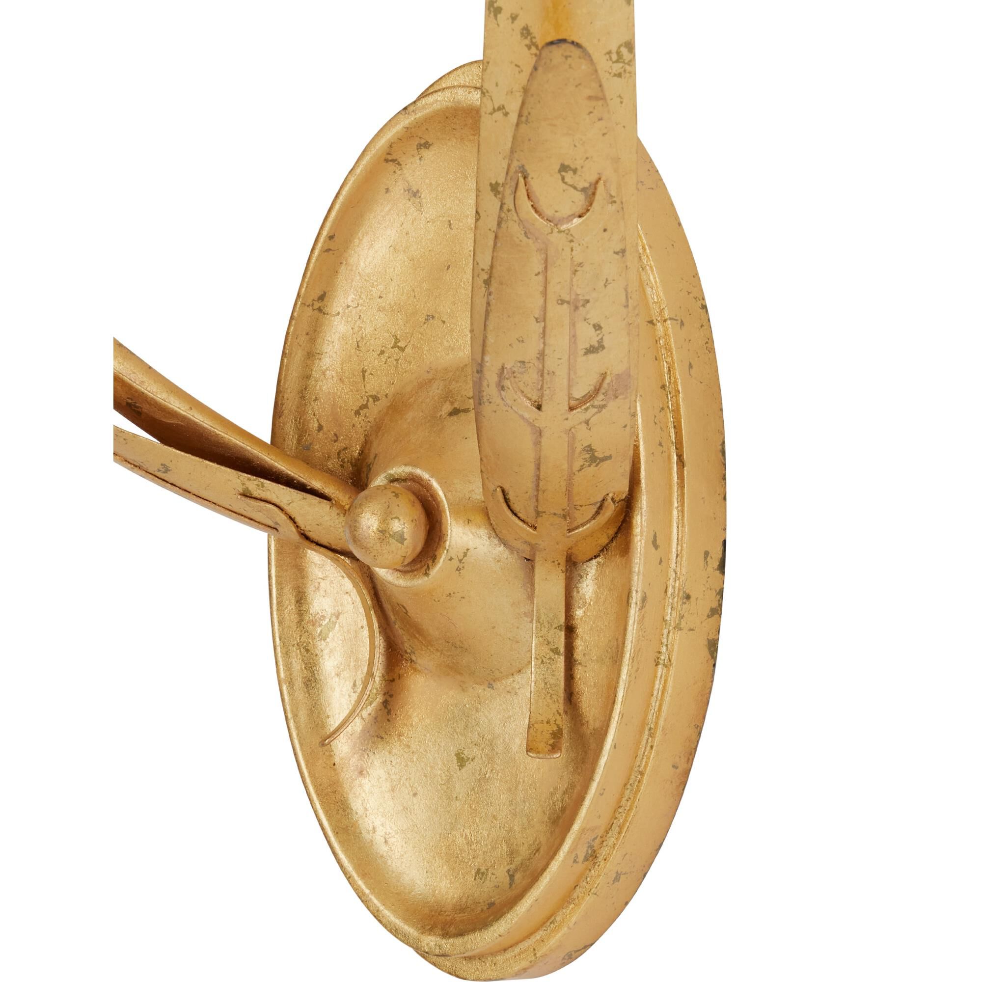 Shown in Pink and Dutch Gold Leaf finish