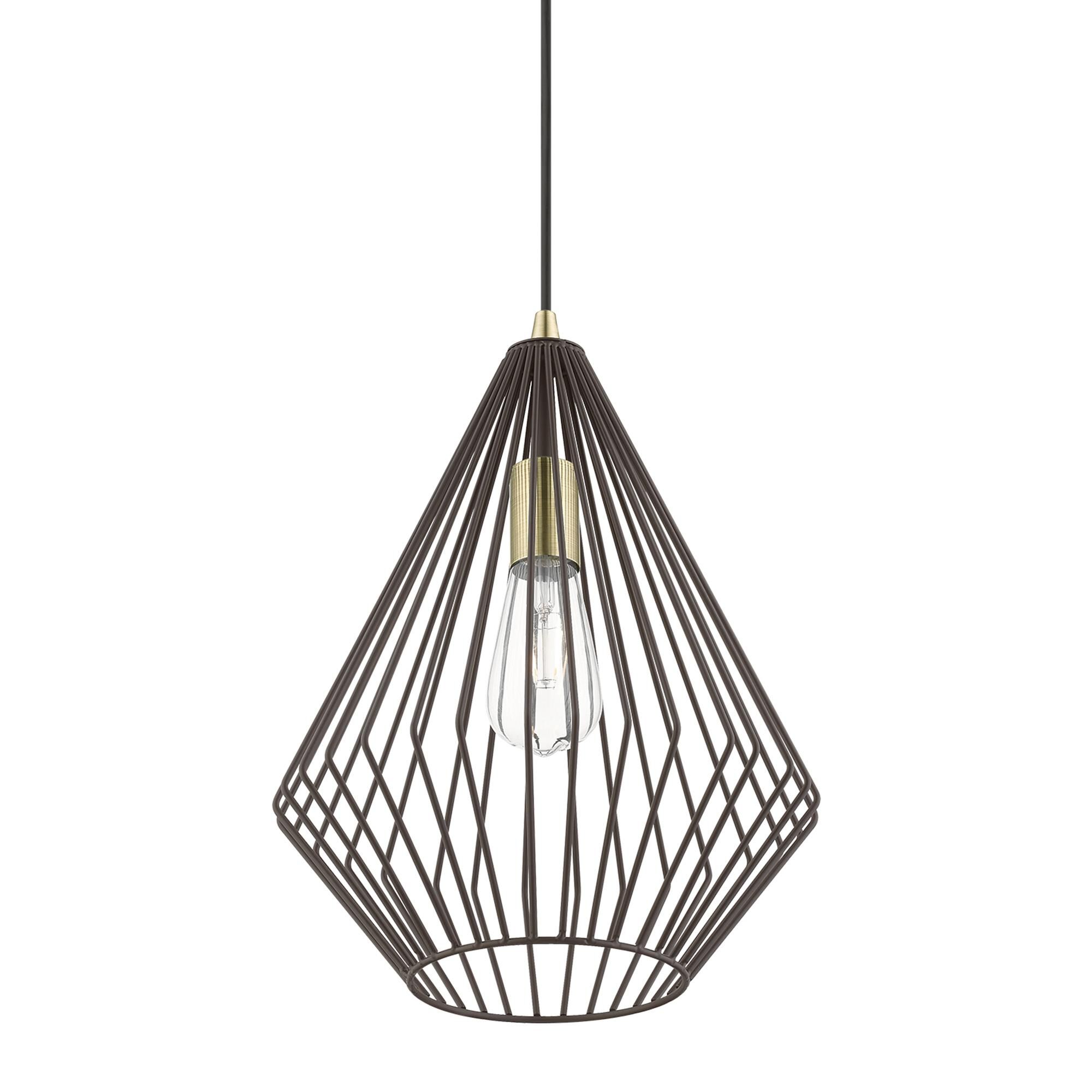 Livex Lighting Linz 11 Inch Mini Pendant