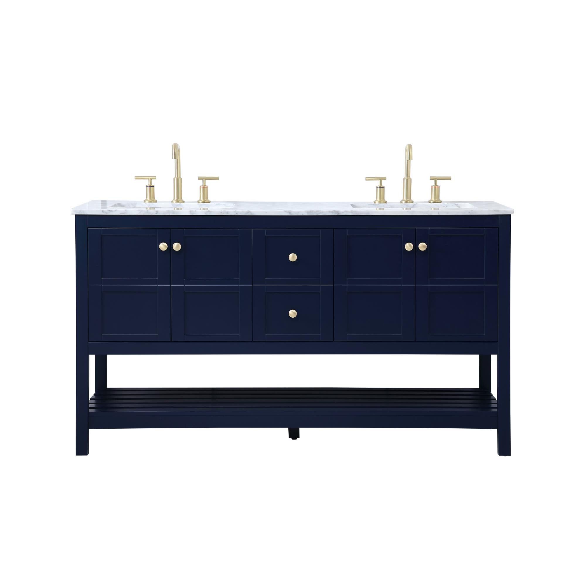 Shown in Blue finish