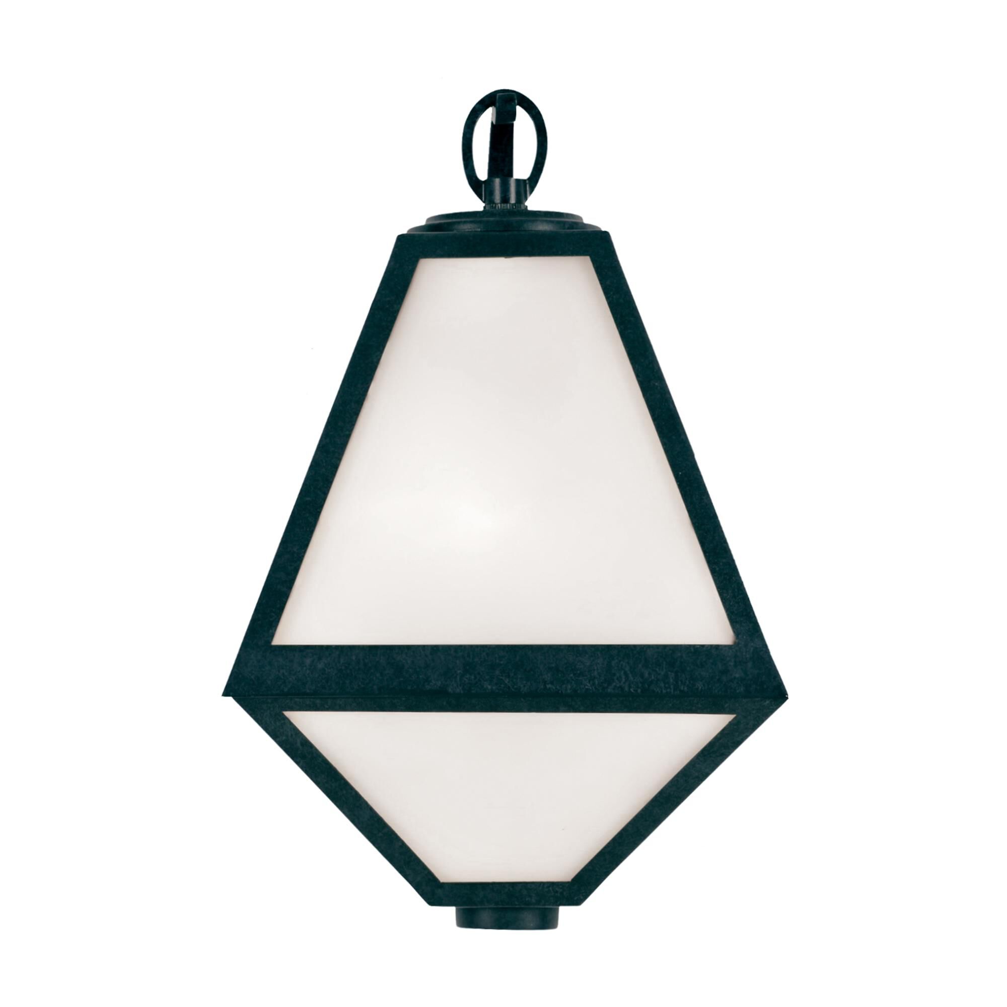 Shown in Black Charcoal finish and White Glass glass