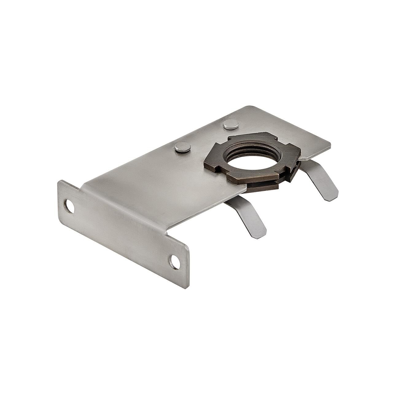 Shown in Stainless Steel finish and Matte Bronze accent