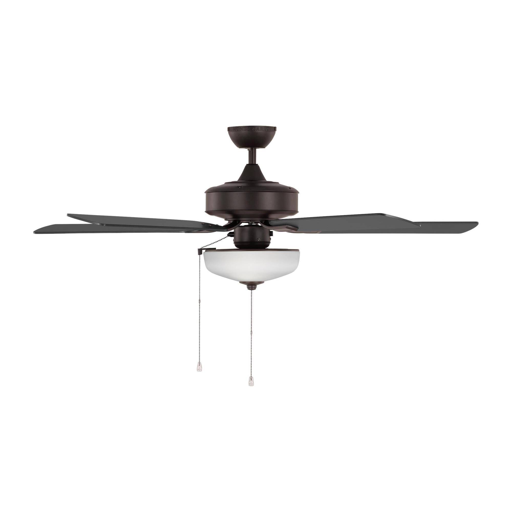 Linden Outdoor Outdoor Rated 52 Inch Ceiling Fan with Light Kit by Generation Lighting