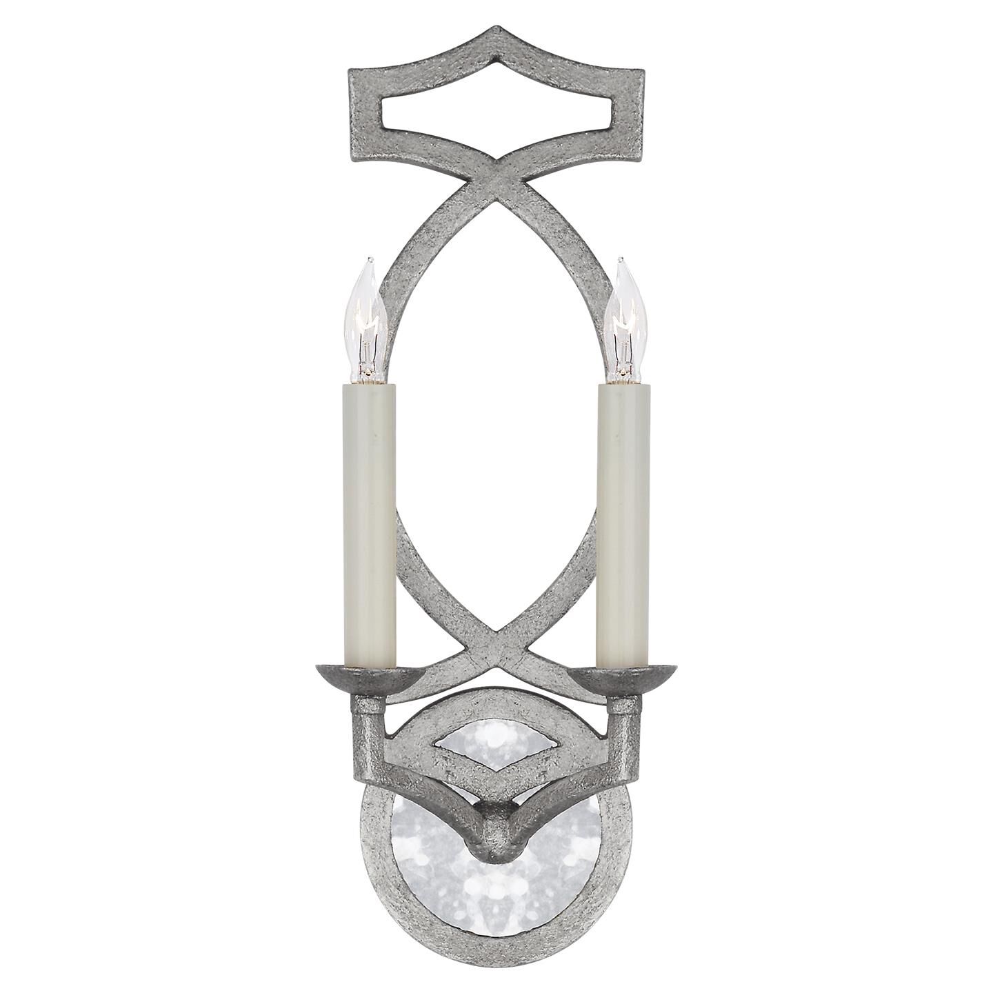 Shown in Venetian Silver finish and No Glass  glass and NO Shade  shade