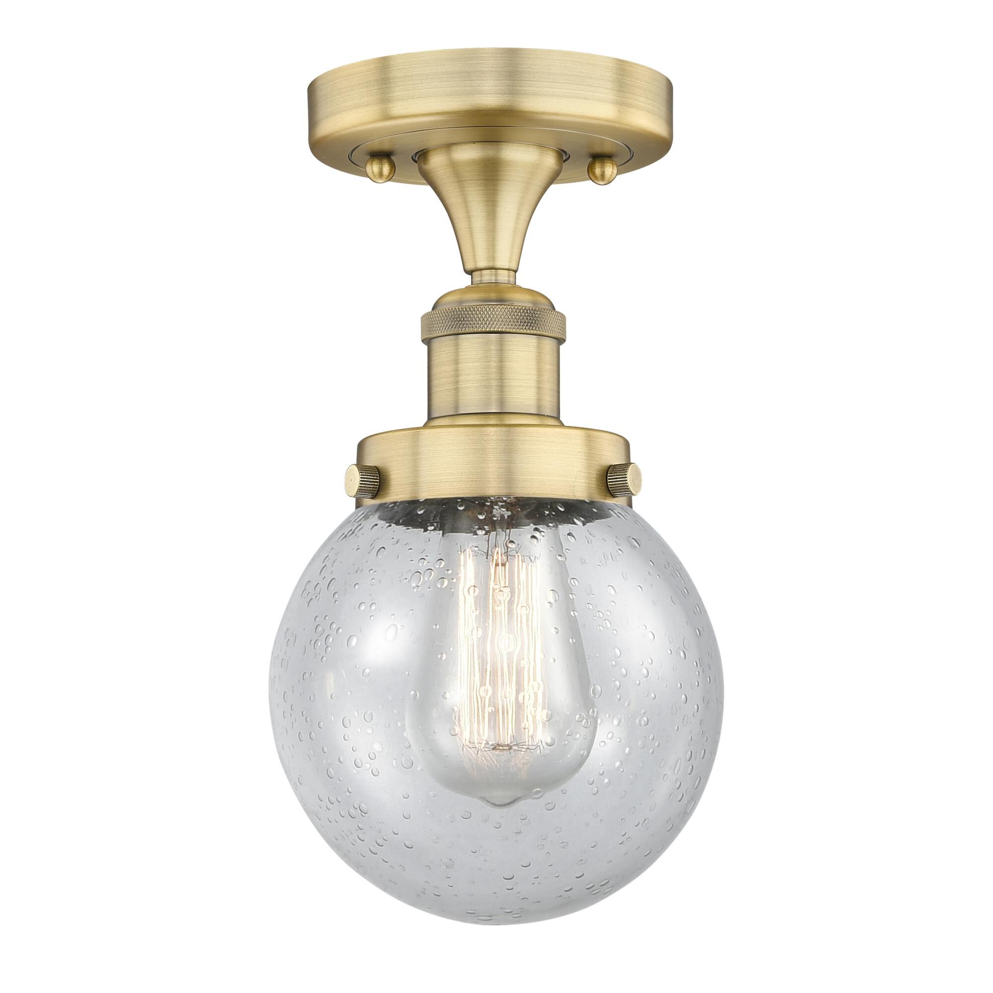 Bruno Marashlian Beacon 6 Inch 1 Light Semi Flush Mount by Innovations Lighting