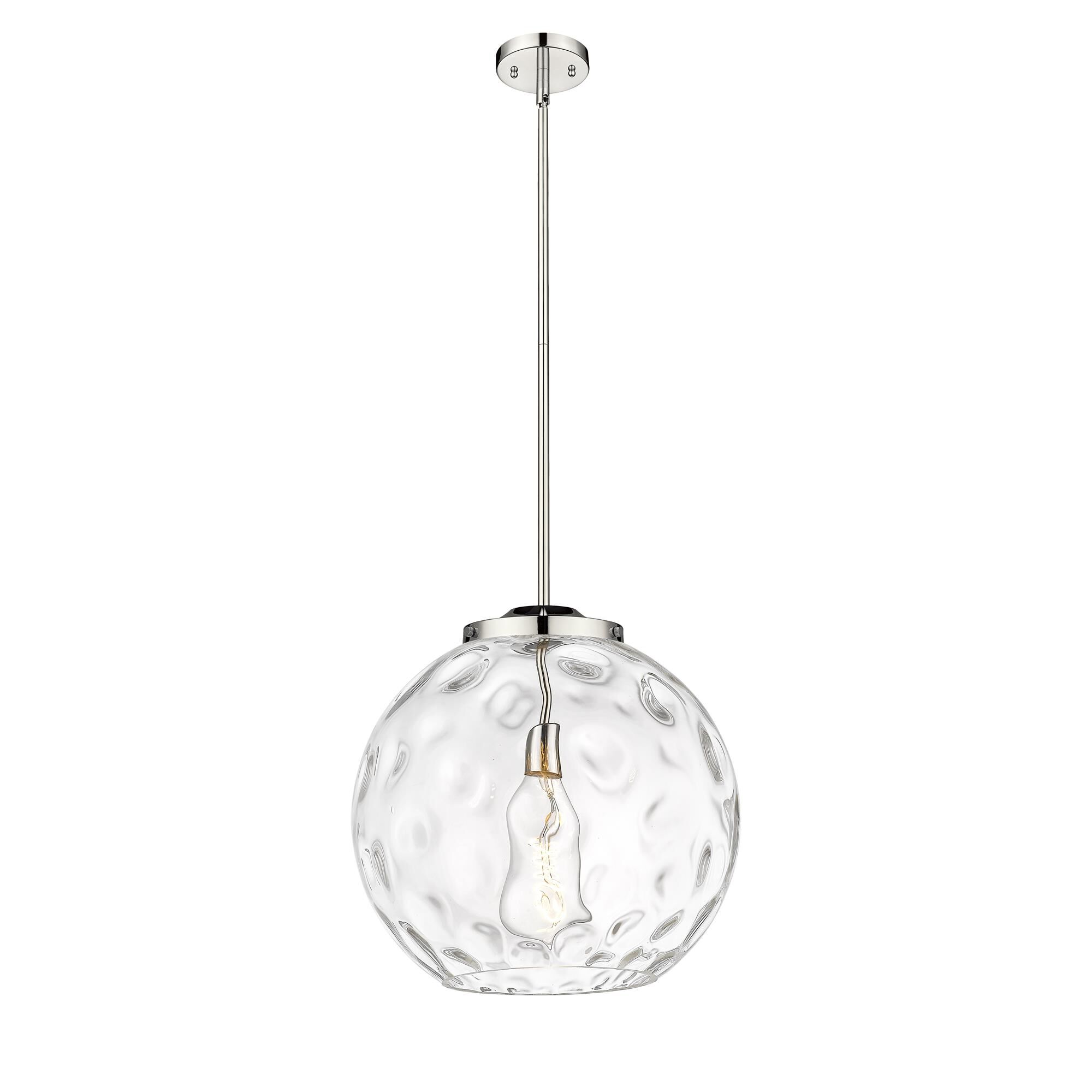 Shown in Polished Nickel finish and Clear Athens Water  16