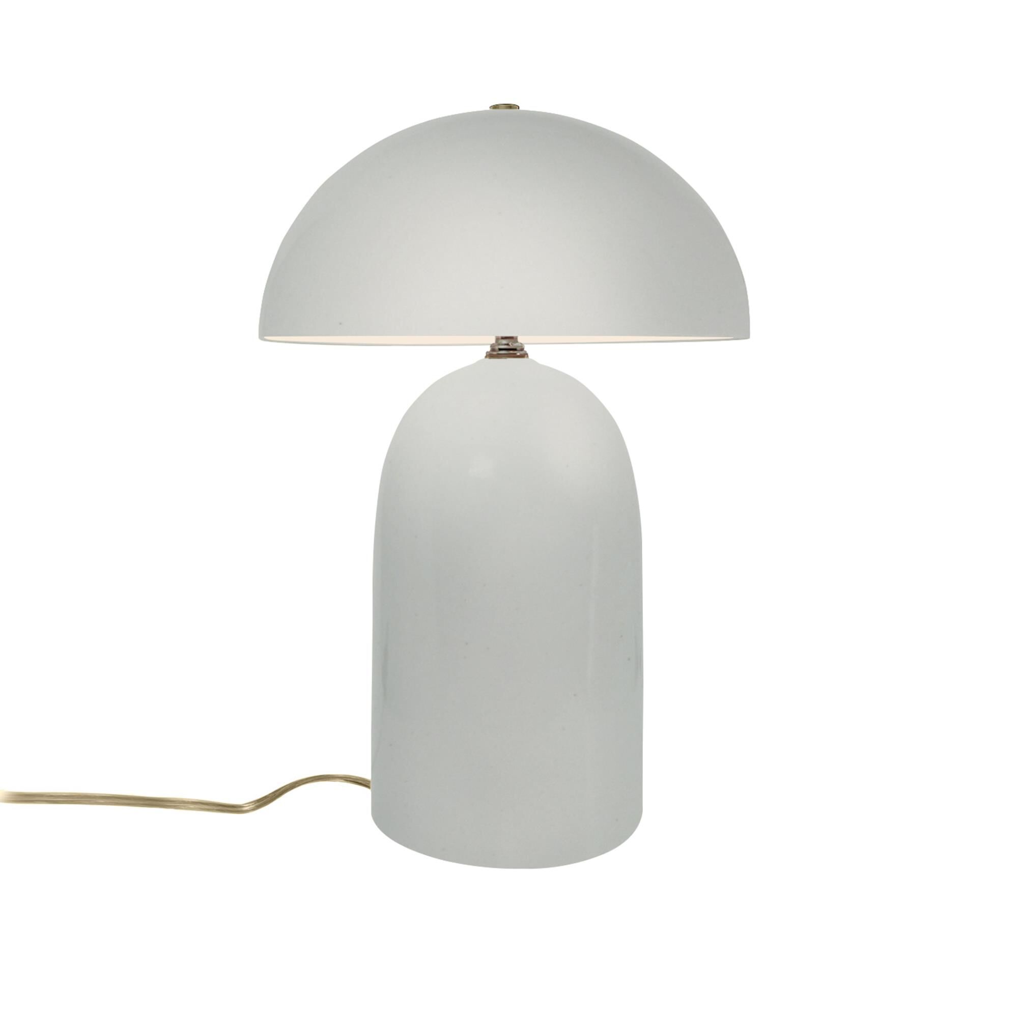 Shown in Matte White finish and Ceramic shade
