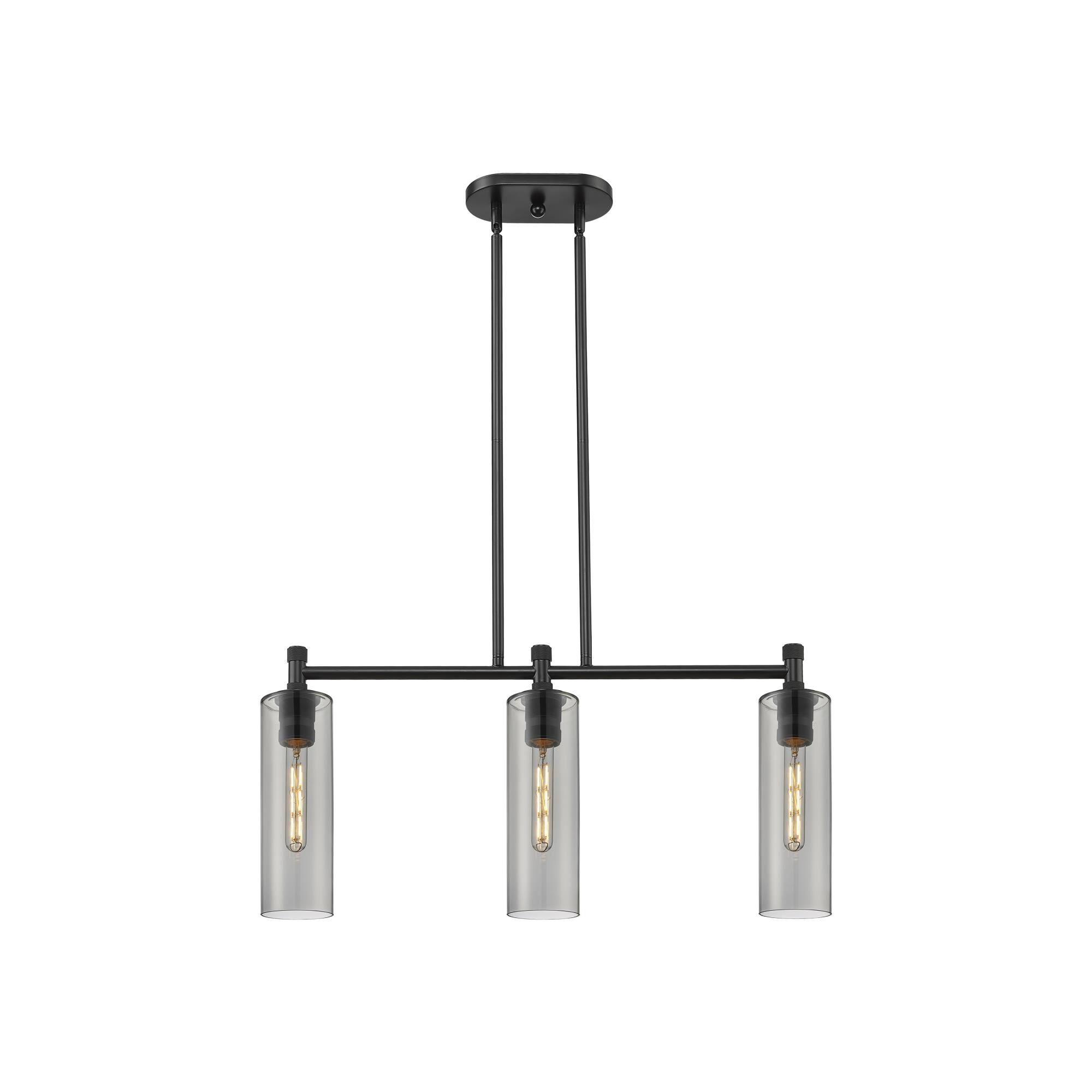 Shown in Matte Black finish and Plated Smoke glass